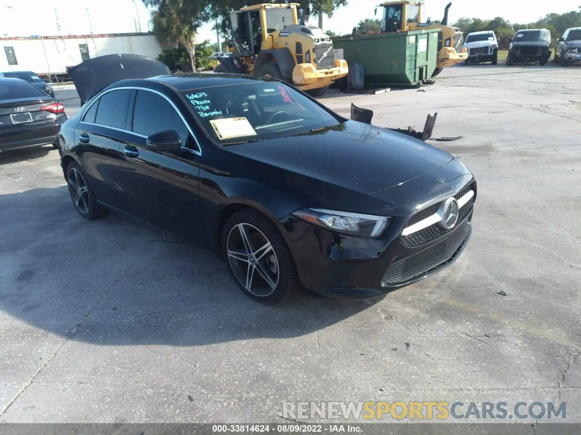 1 Photograph of a damaged car WDD3G4FB0KW034308 MERCEDES-BENZ A-CLASS 2019