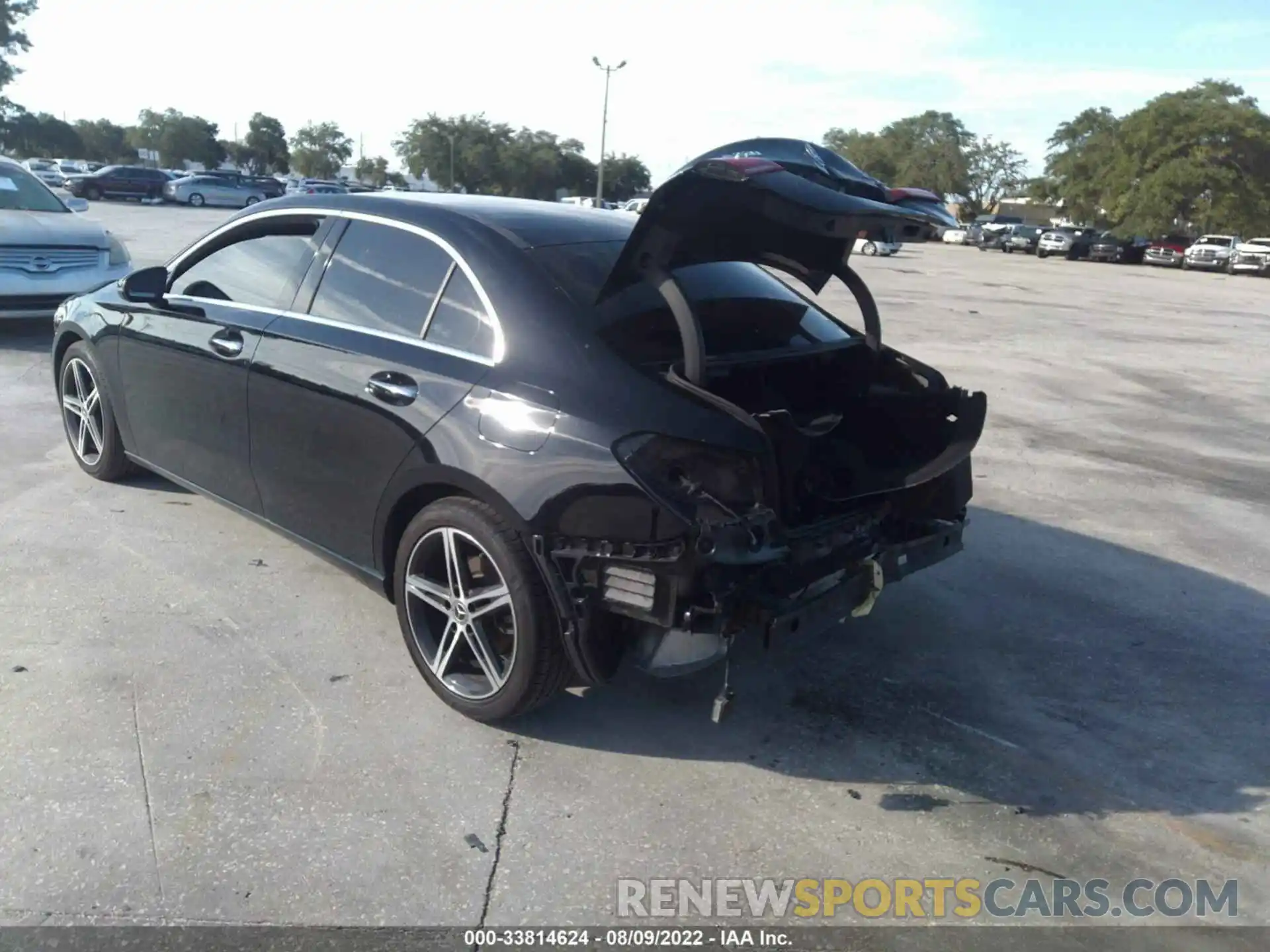 3 Photograph of a damaged car WDD3G4FB0KW034308 MERCEDES-BENZ A-CLASS 2019