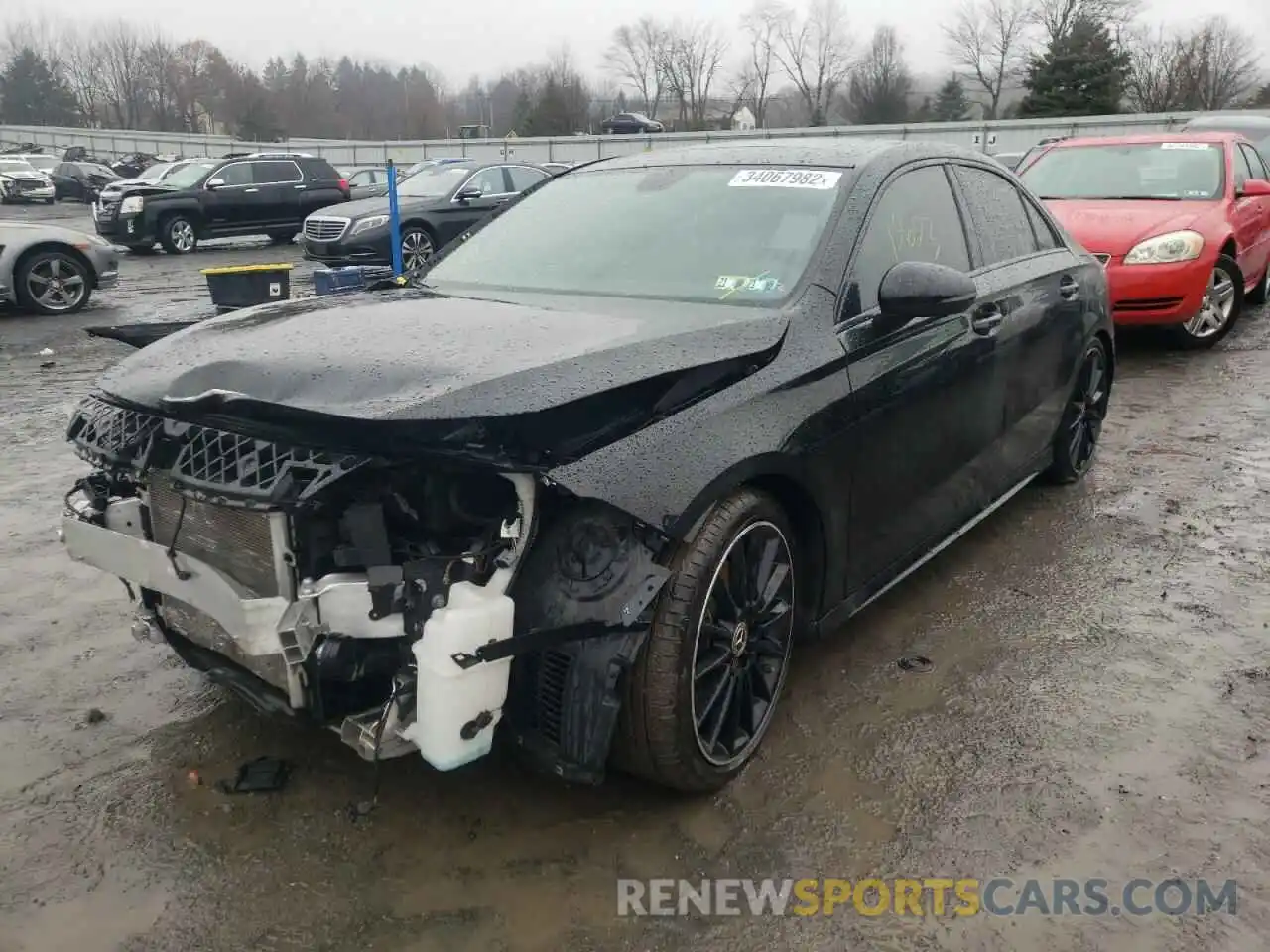 2 Photograph of a damaged car WDD3G4FB1KW021180 MERCEDES-BENZ A-CLASS 2019