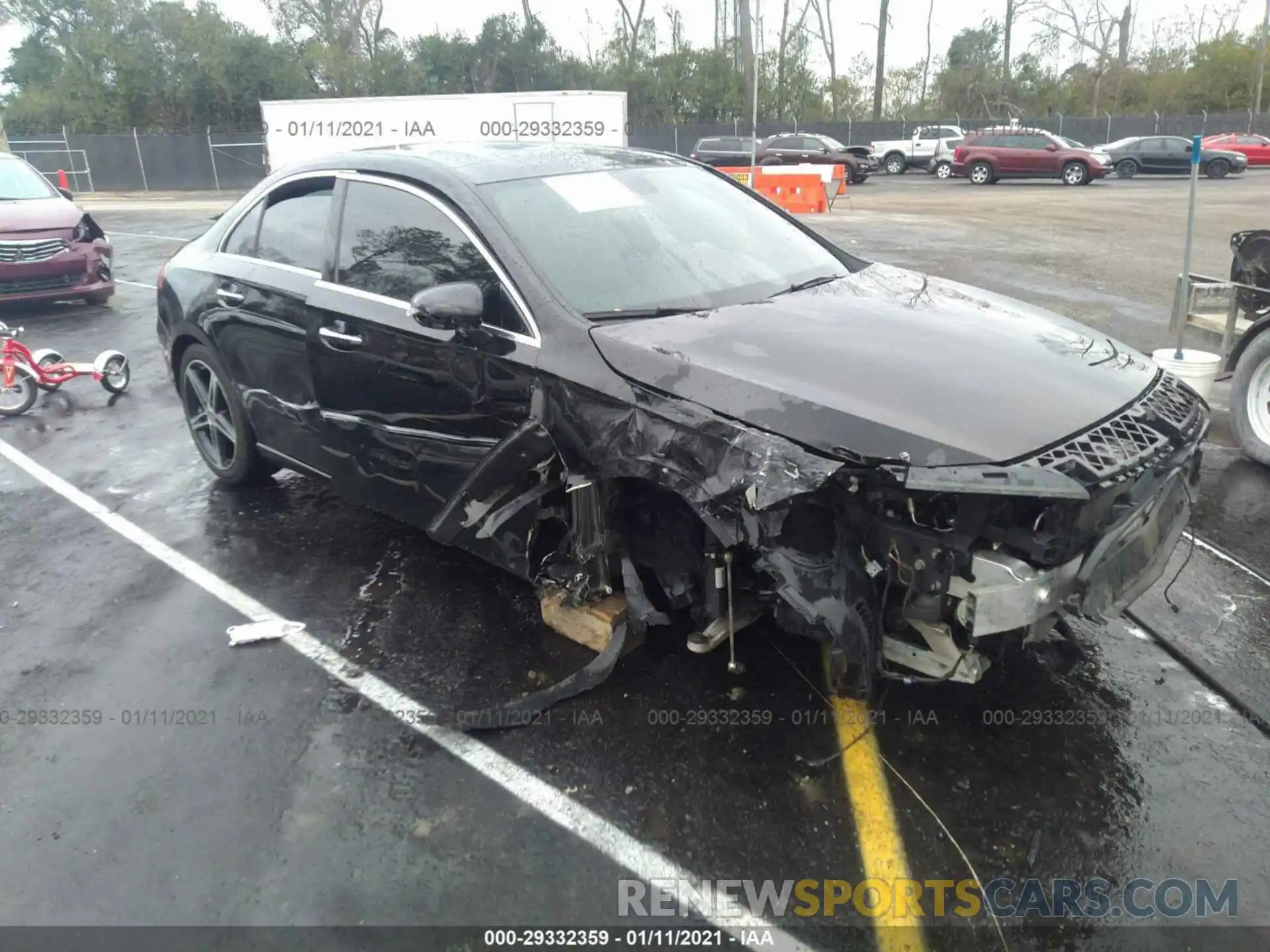 1 Photograph of a damaged car WDD3G4FB1KW021308 MERCEDES-BENZ A-CLASS 2019