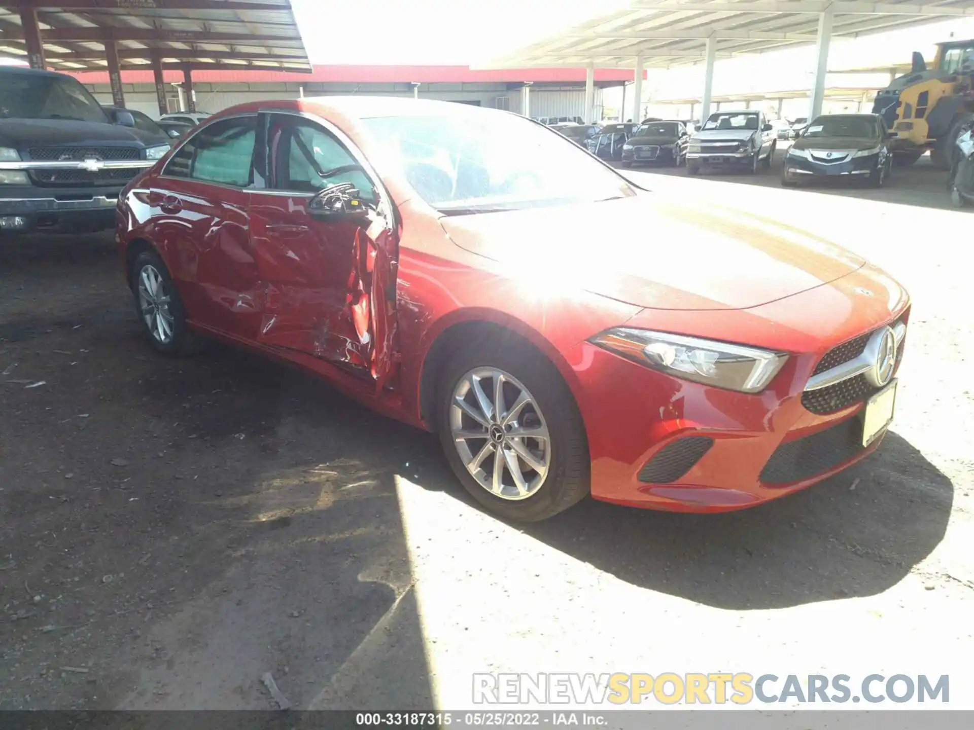 1 Photograph of a damaged car WDD3G4FB1KW022913 MERCEDES-BENZ A-CLASS 2019