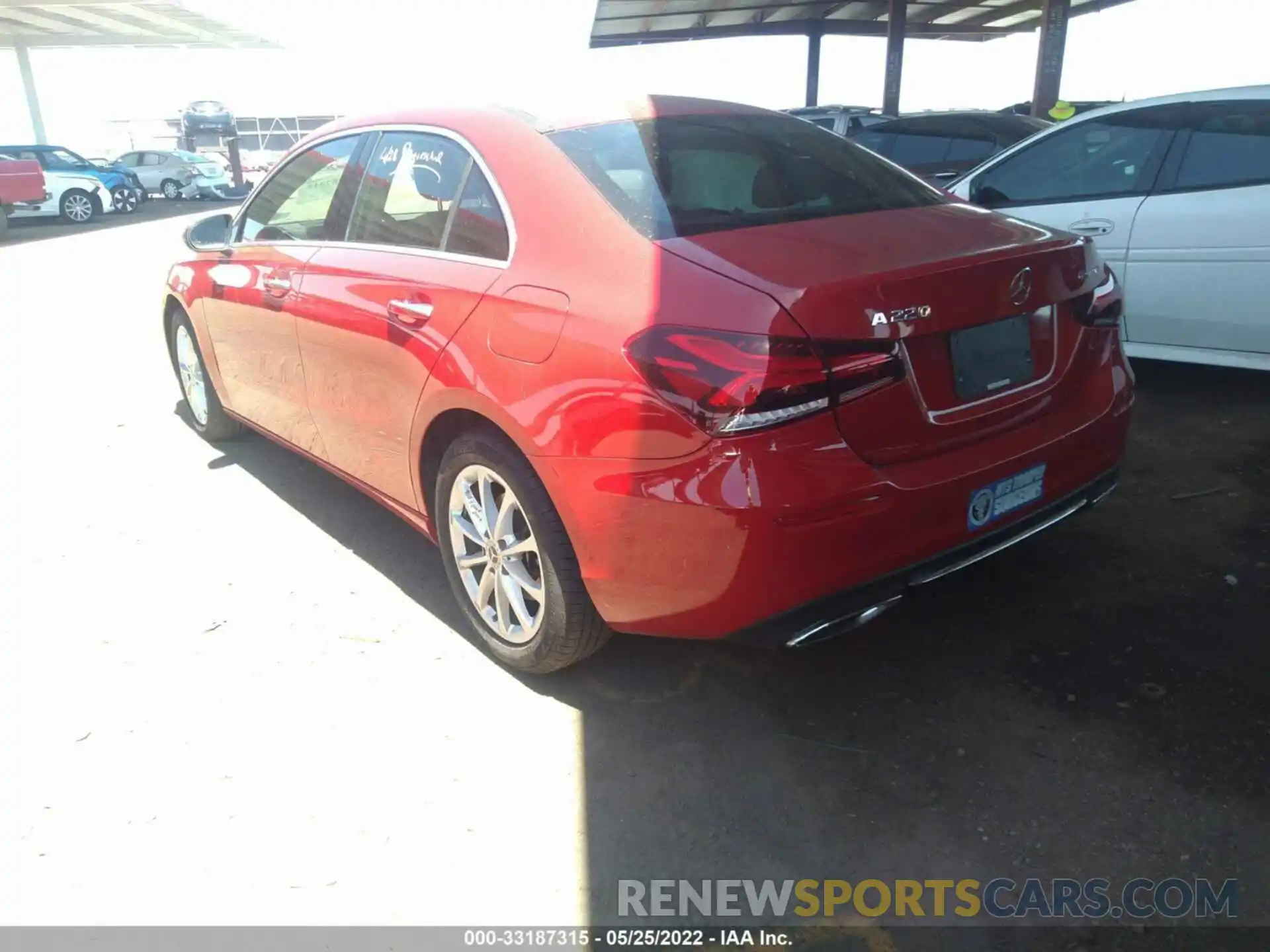 3 Photograph of a damaged car WDD3G4FB1KW022913 MERCEDES-BENZ A-CLASS 2019