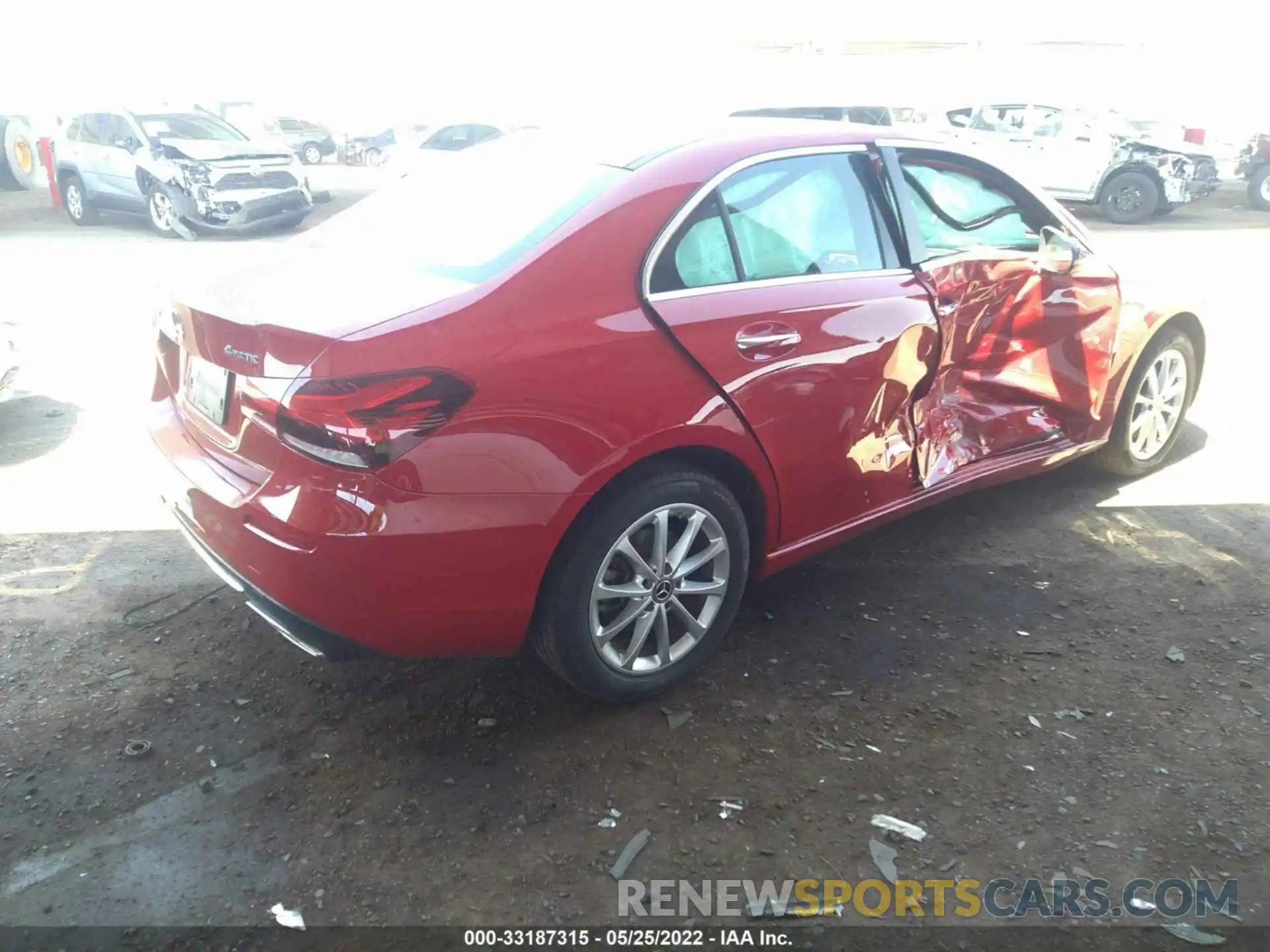 4 Photograph of a damaged car WDD3G4FB1KW022913 MERCEDES-BENZ A-CLASS 2019