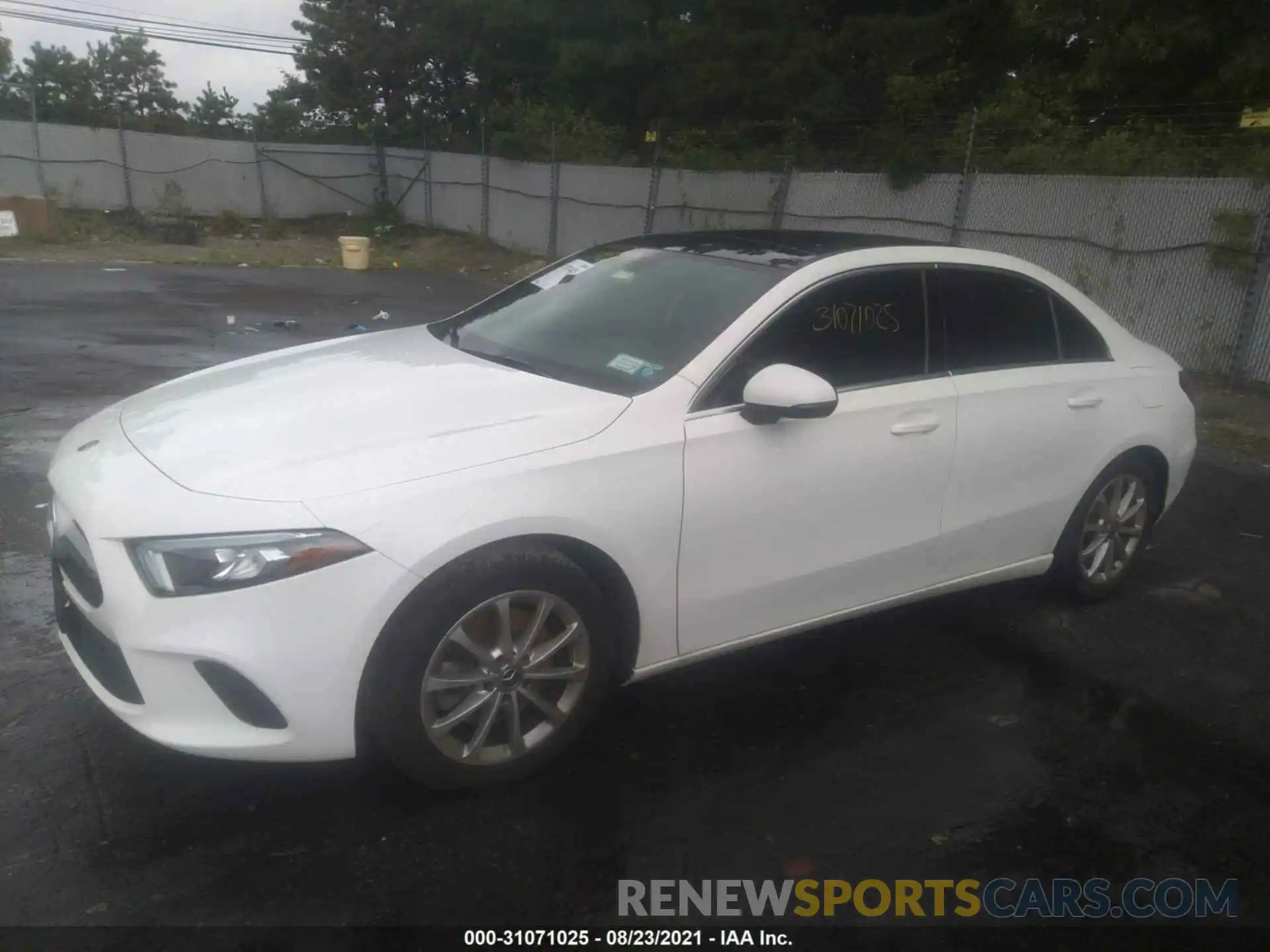 2 Photograph of a damaged car WDD3G4FB1KW024161 MERCEDES-BENZ A-CLASS 2019