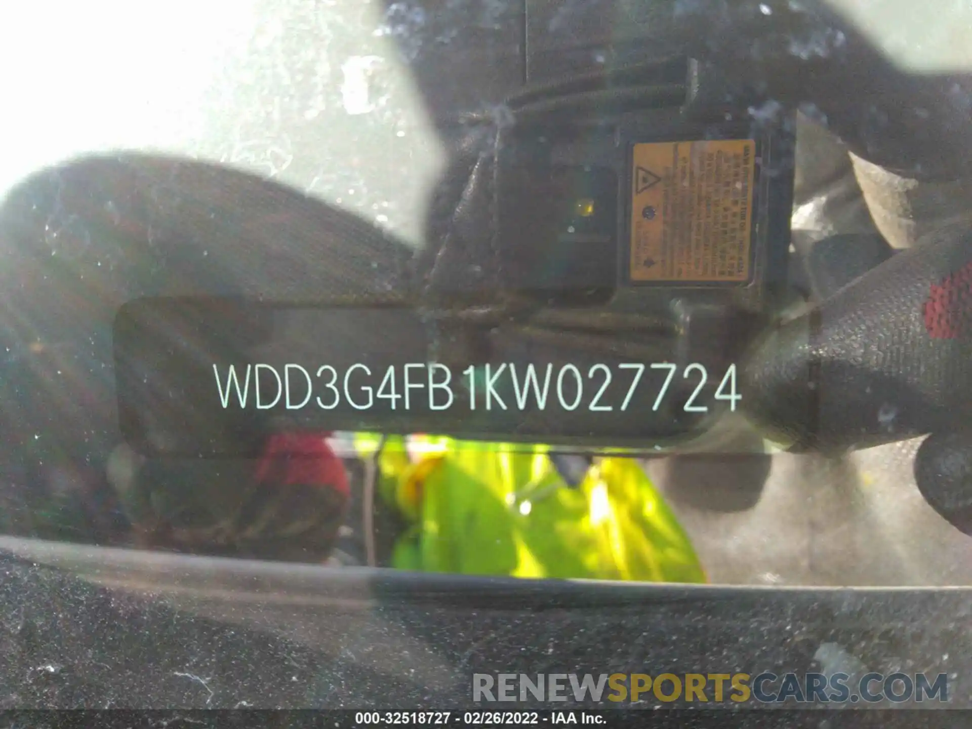 9 Photograph of a damaged car WDD3G4FB1KW027724 MERCEDES-BENZ A-CLASS 2019