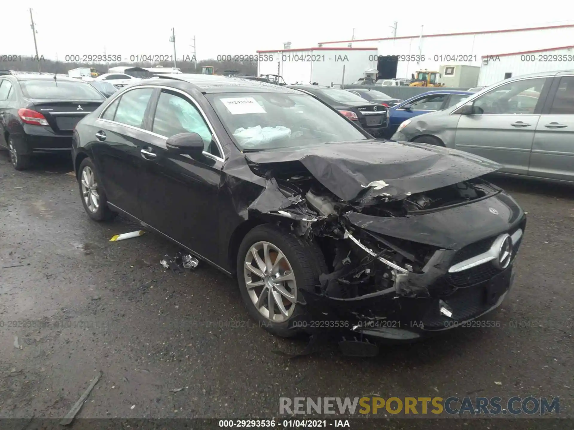 1 Photograph of a damaged car WDD3G4FB1KW033894 MERCEDES-BENZ A-CLASS 2019