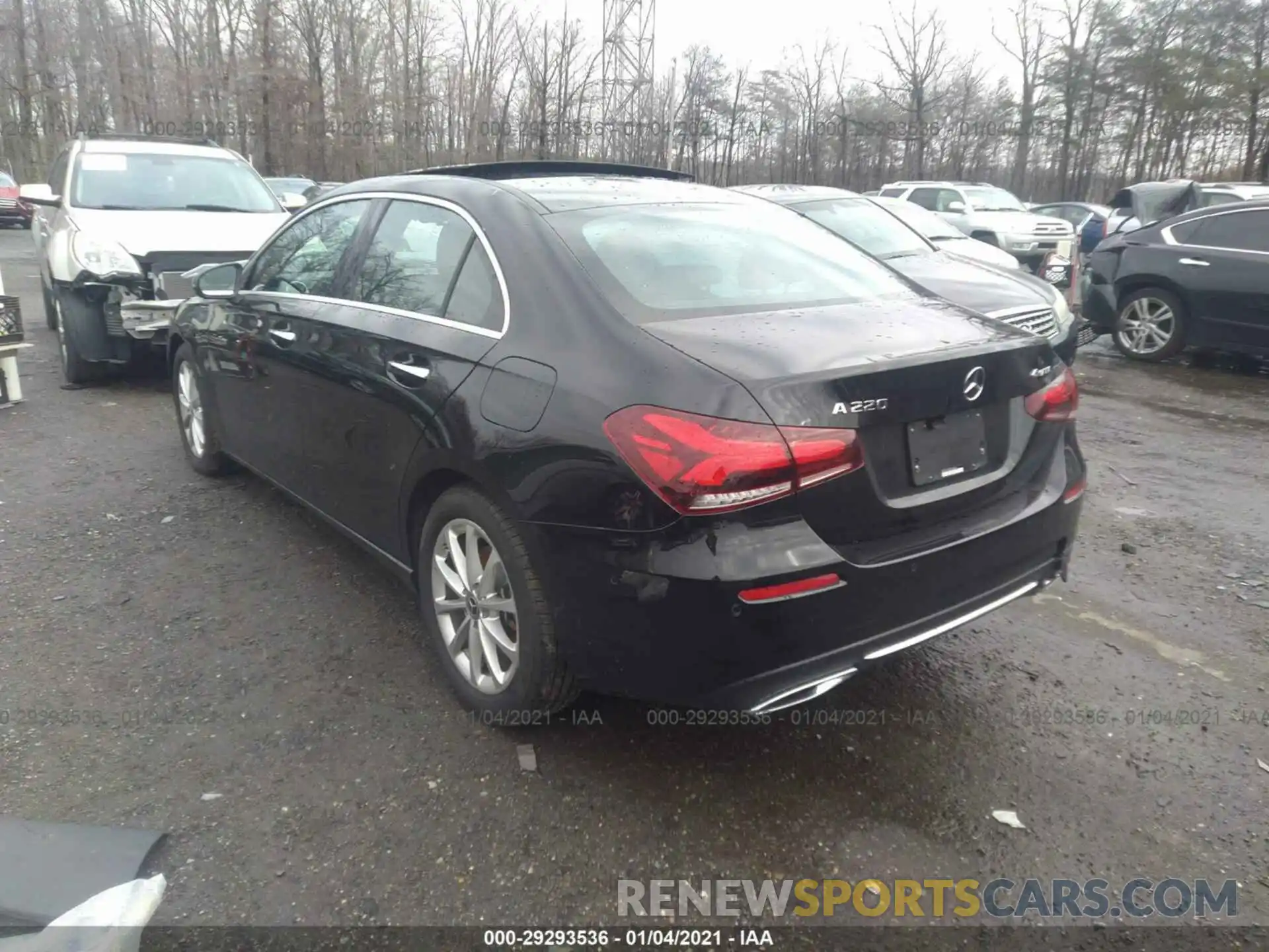 3 Photograph of a damaged car WDD3G4FB1KW033894 MERCEDES-BENZ A-CLASS 2019