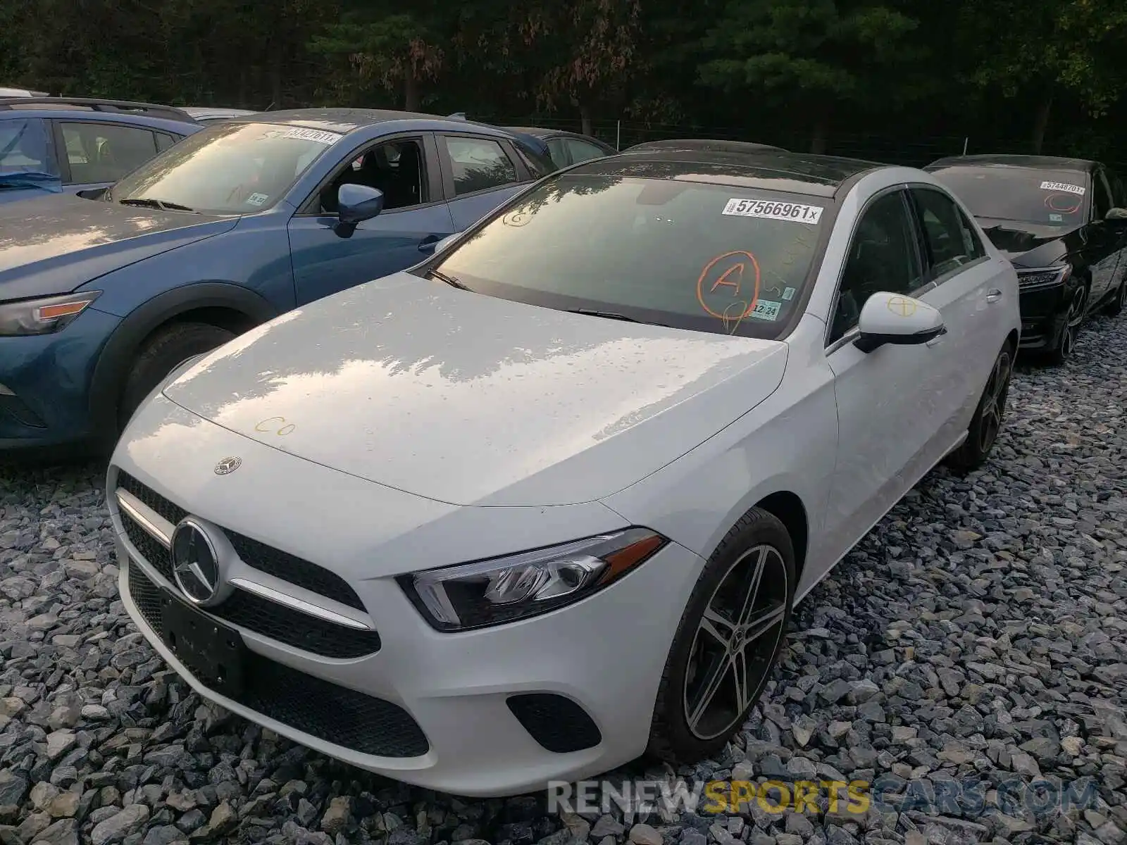 2 Photograph of a damaged car WDD3G4FB1KW035256 MERCEDES-BENZ A-CLASS 2019