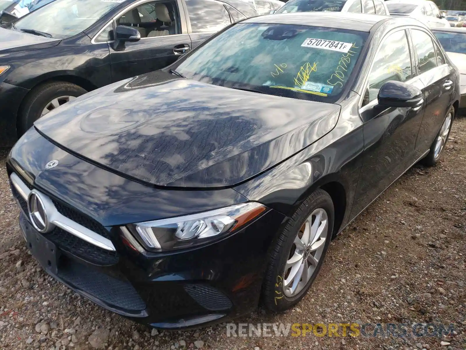 2 Photograph of a damaged car WDD3G4FB2KW001441 MERCEDES-BENZ A-CLASS 2019