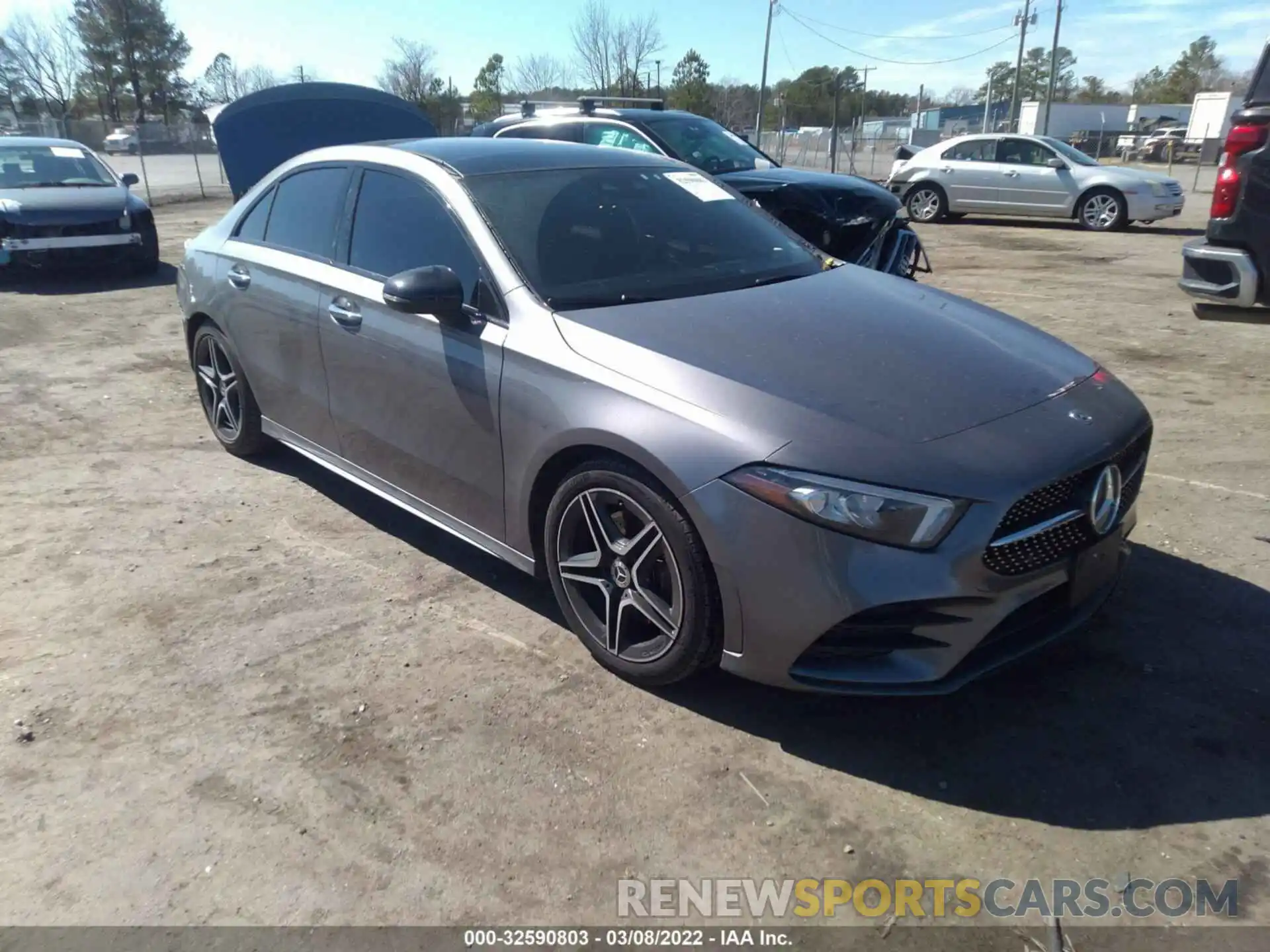 1 Photograph of a damaged car WDD3G4FB2KW001696 MERCEDES-BENZ A-CLASS 2019