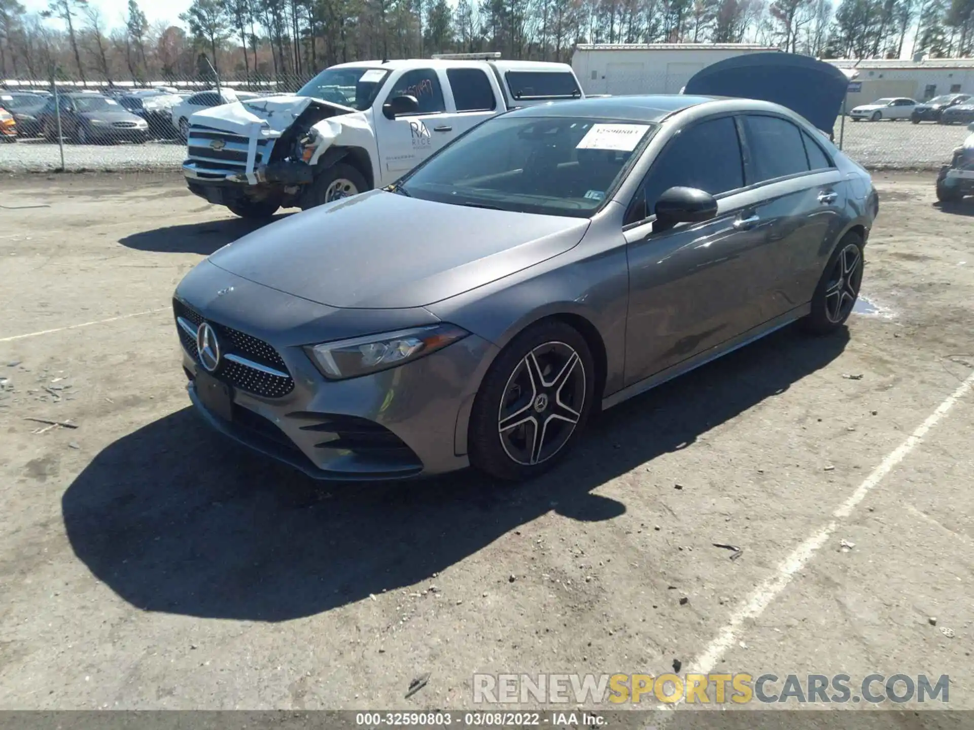 2 Photograph of a damaged car WDD3G4FB2KW001696 MERCEDES-BENZ A-CLASS 2019