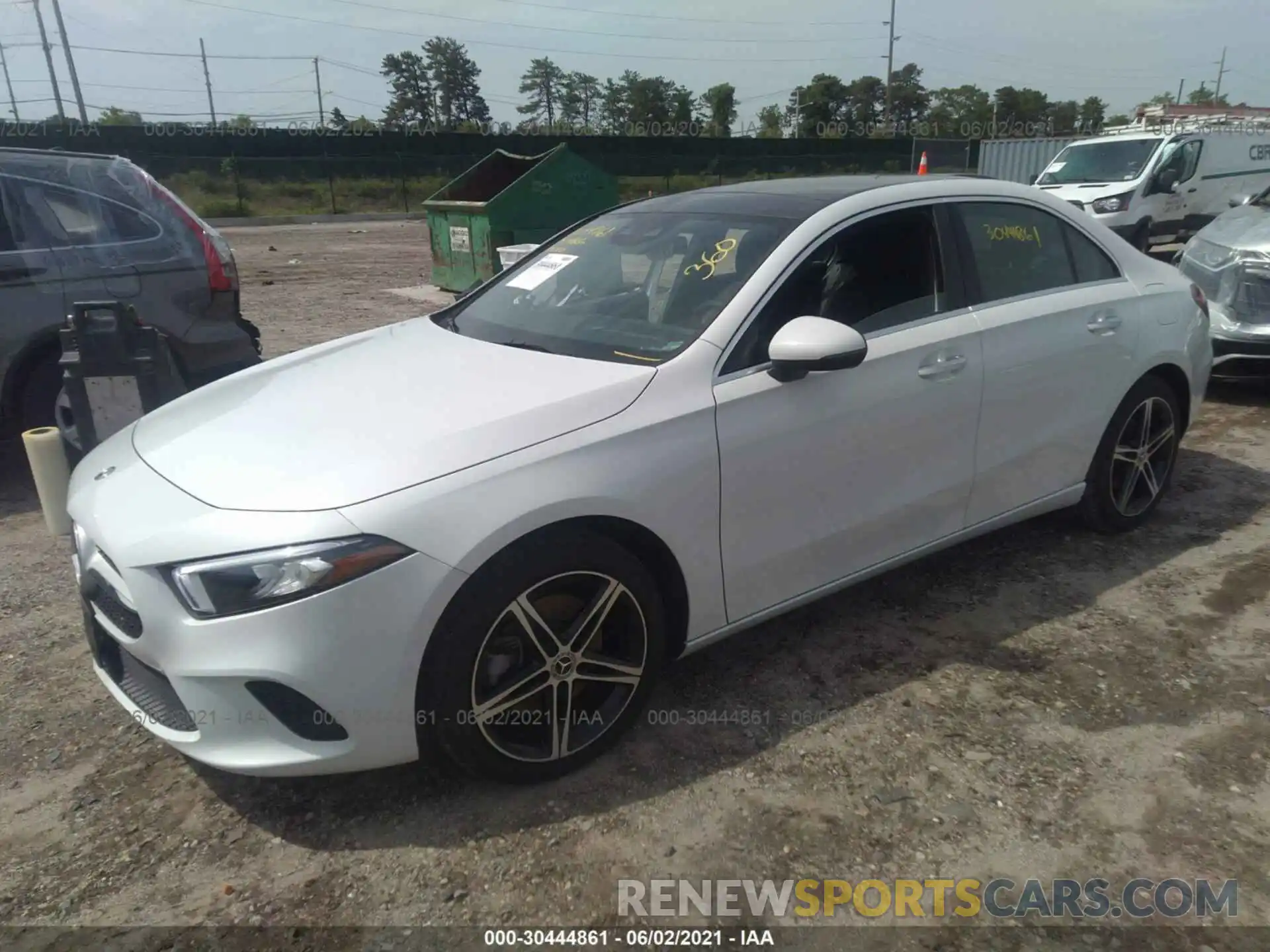 2 Photograph of a damaged car WDD3G4FB2KW022774 MERCEDES-BENZ A-CLASS 2019