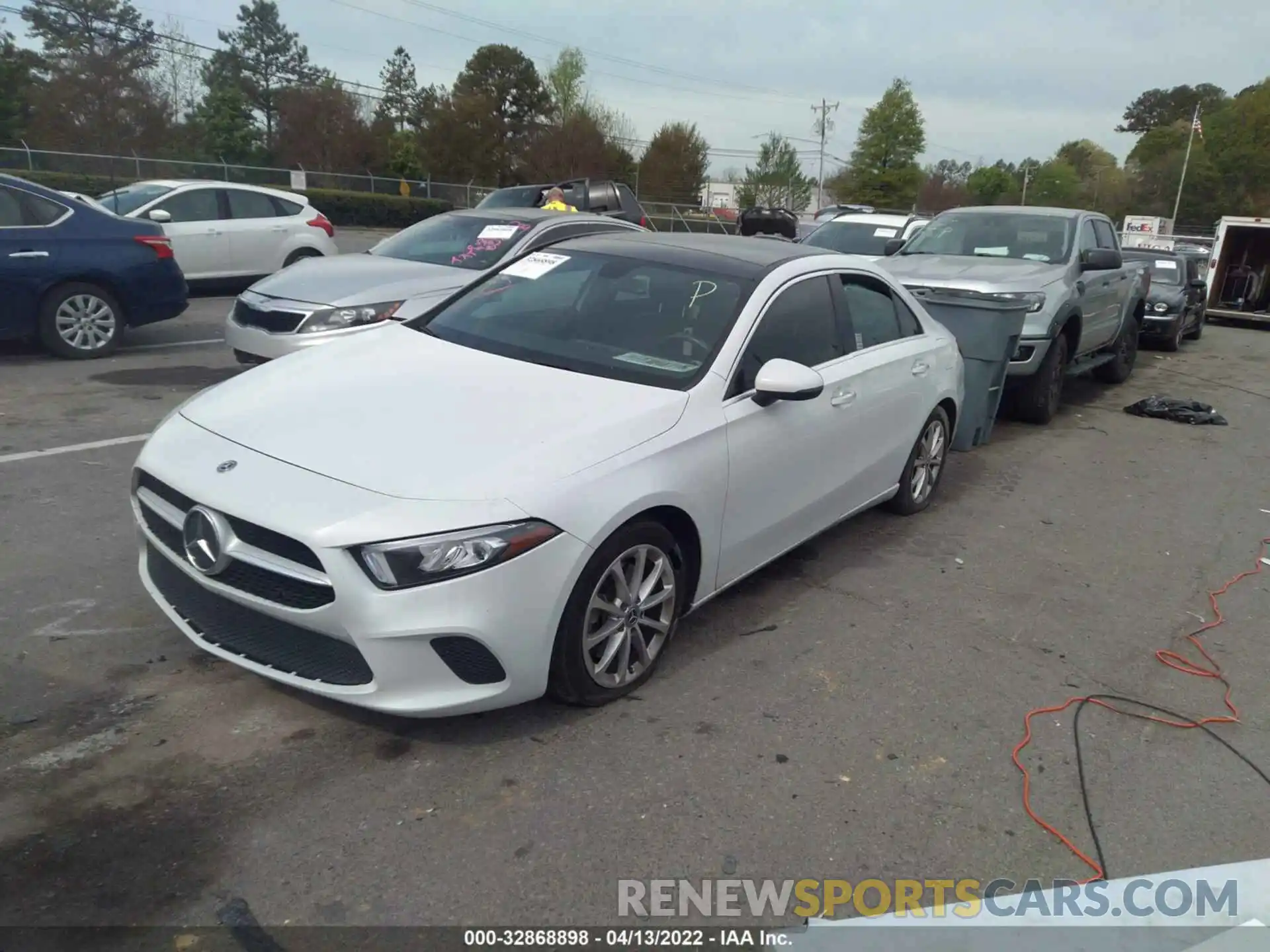 2 Photograph of a damaged car WDD3G4FB2KW025089 MERCEDES-BENZ A-CLASS 2019