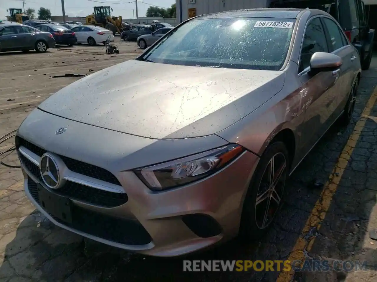 2 Photograph of a damaged car WDD3G4FB2KW025240 MERCEDES-BENZ A-CLASS 2019