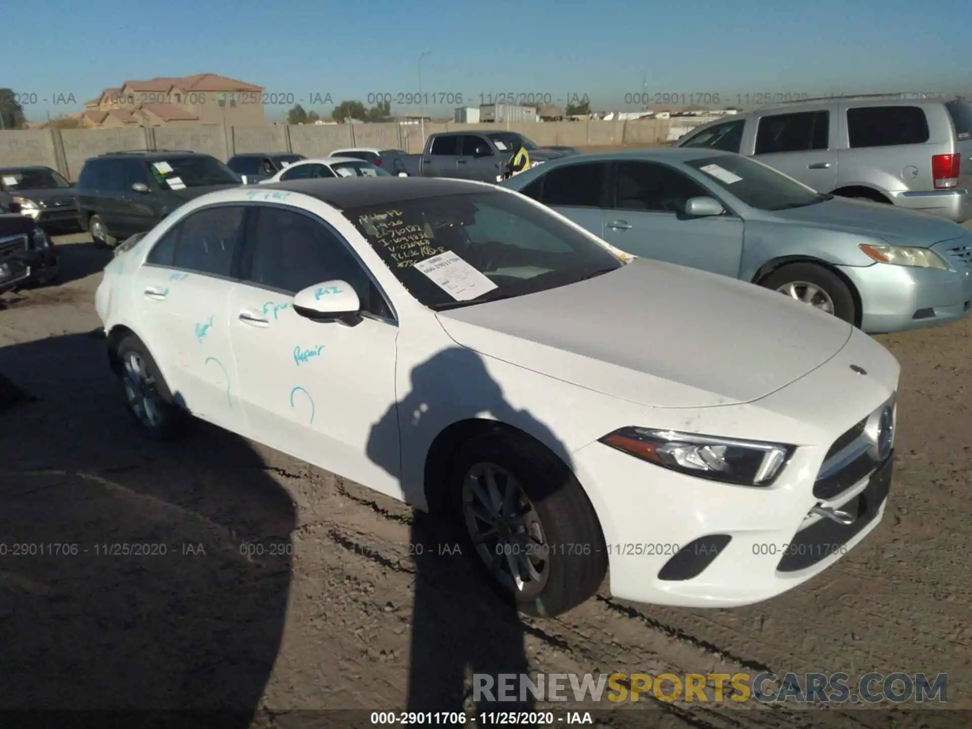 1 Photograph of a damaged car WDD3G4FB2KW026968 MERCEDES-BENZ A-CLASS 2019