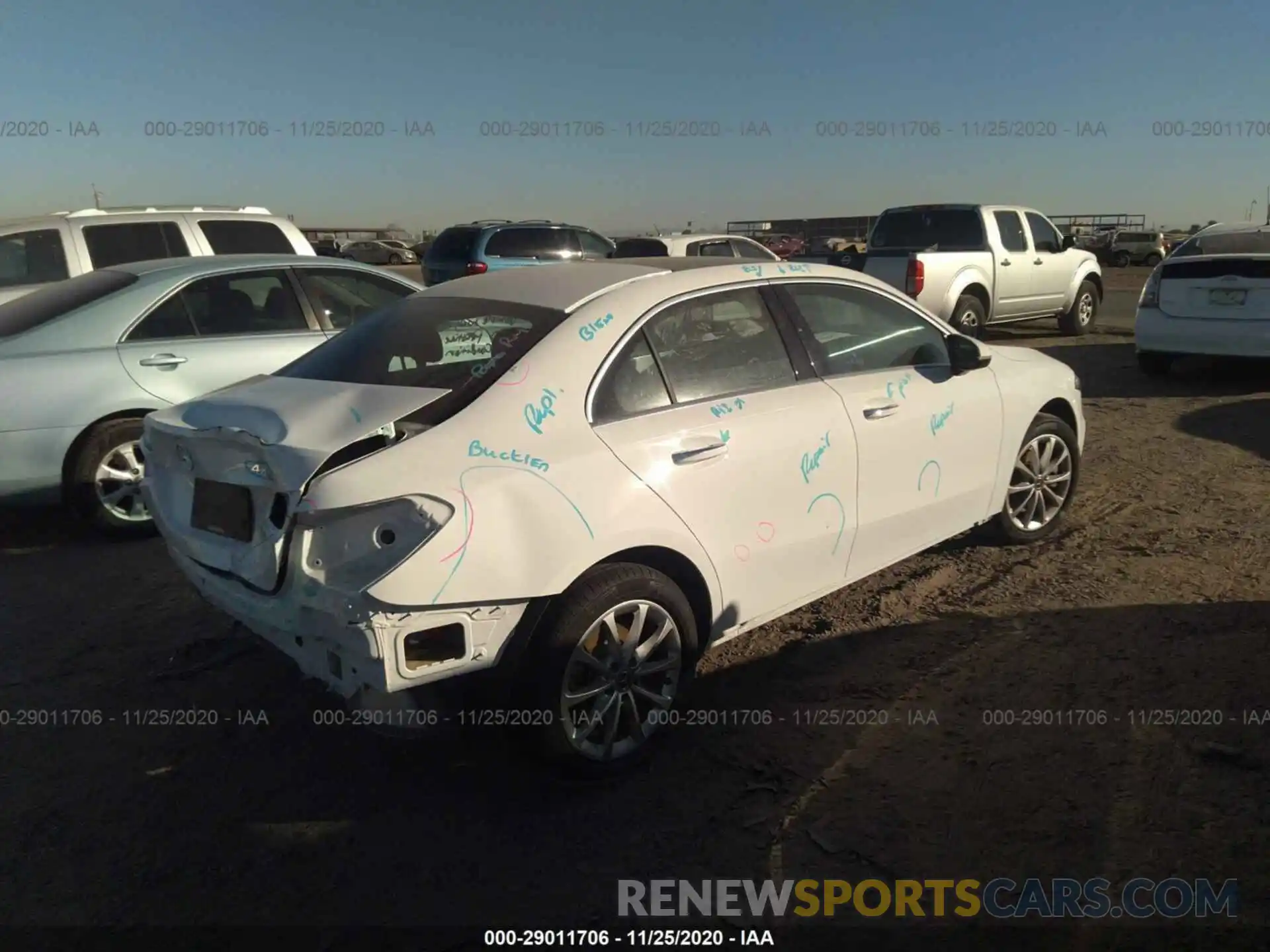 4 Photograph of a damaged car WDD3G4FB2KW026968 MERCEDES-BENZ A-CLASS 2019