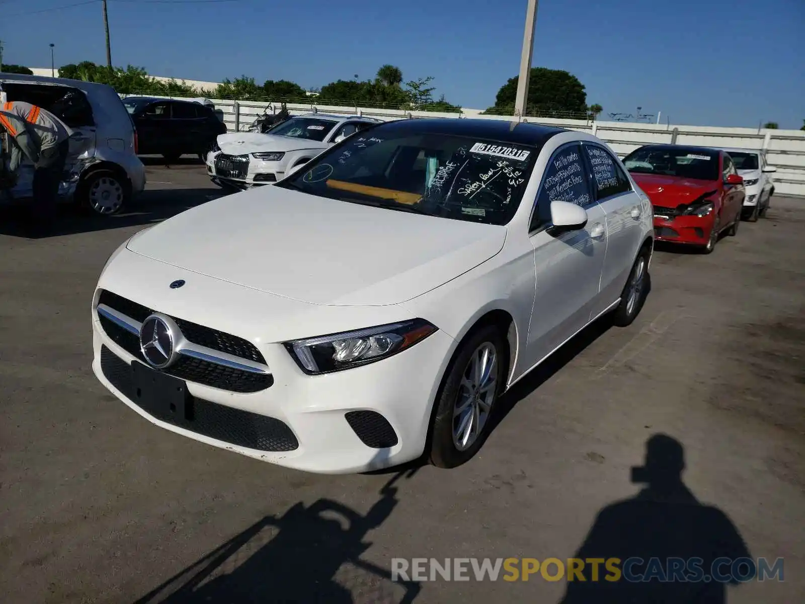 2 Photograph of a damaged car WDD3G4FB3KW024078 MERCEDES-BENZ A-CLASS 2019