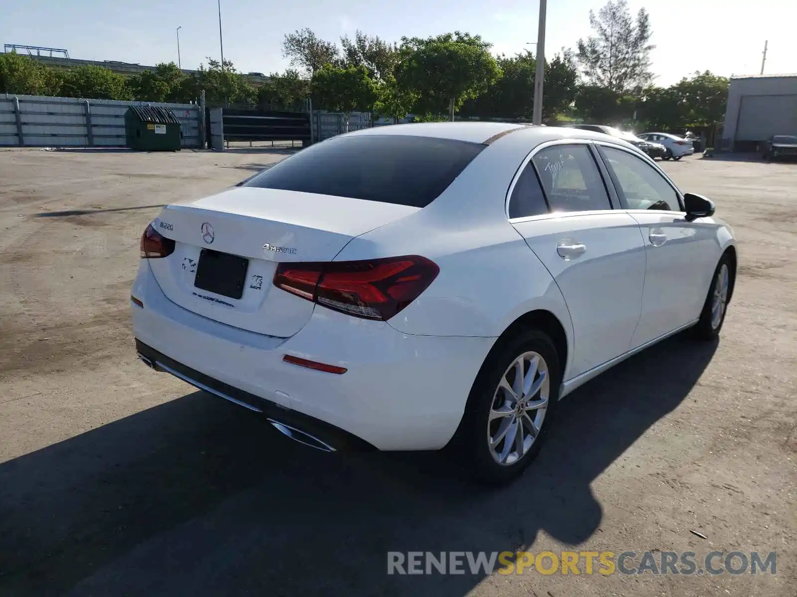 4 Photograph of a damaged car WDD3G4FB3KW024078 MERCEDES-BENZ A-CLASS 2019