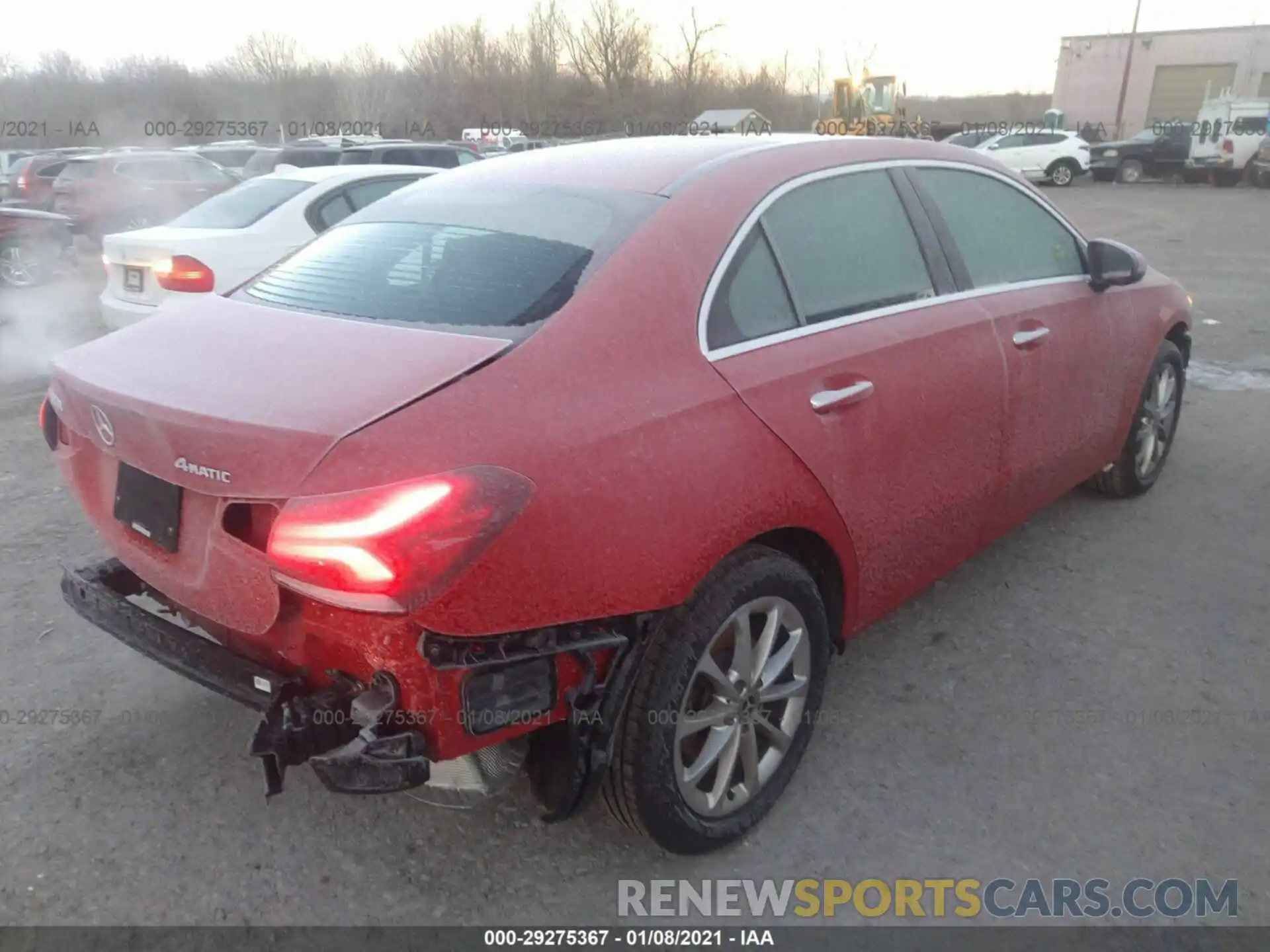 4 Photograph of a damaged car WDD3G4FB3KW024629 MERCEDES-BENZ A-CLASS 2019