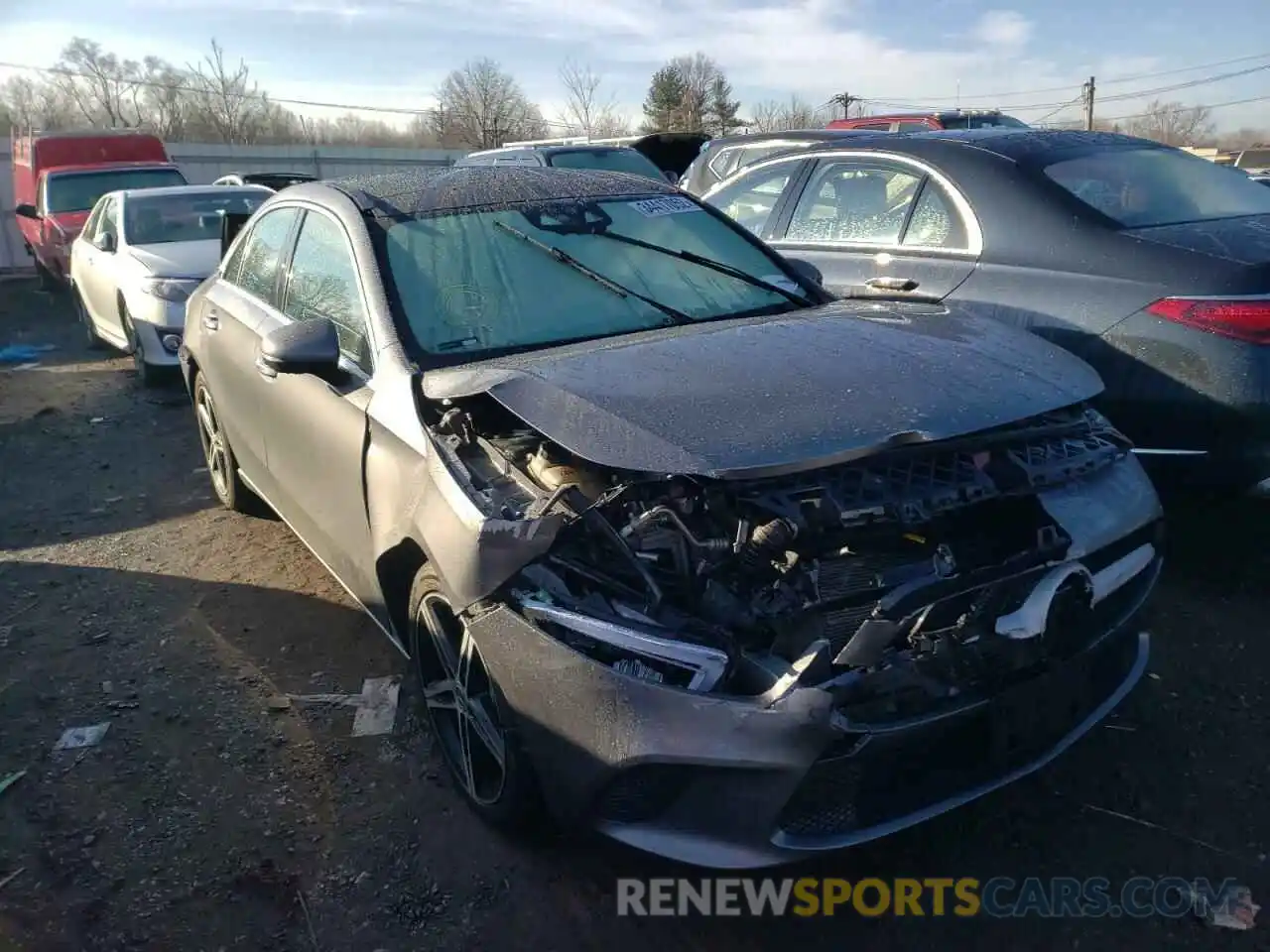 1 Photograph of a damaged car WDD3G4FB4KW006155 MERCEDES-BENZ A-CLASS 2019