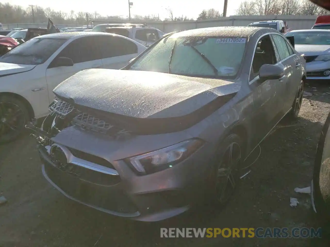 2 Photograph of a damaged car WDD3G4FB4KW006155 MERCEDES-BENZ A-CLASS 2019