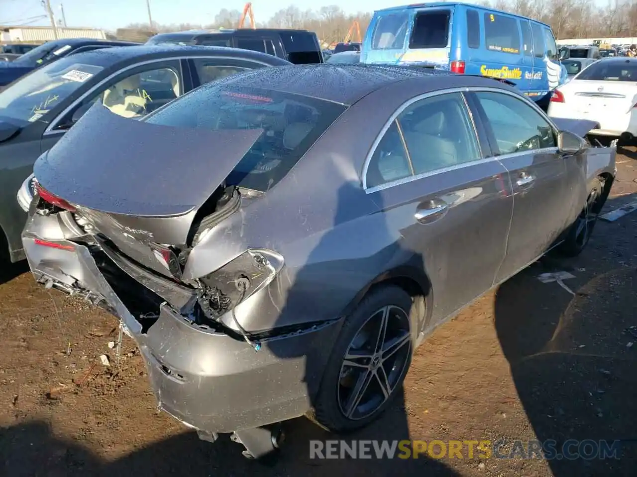 4 Photograph of a damaged car WDD3G4FB4KW006155 MERCEDES-BENZ A-CLASS 2019