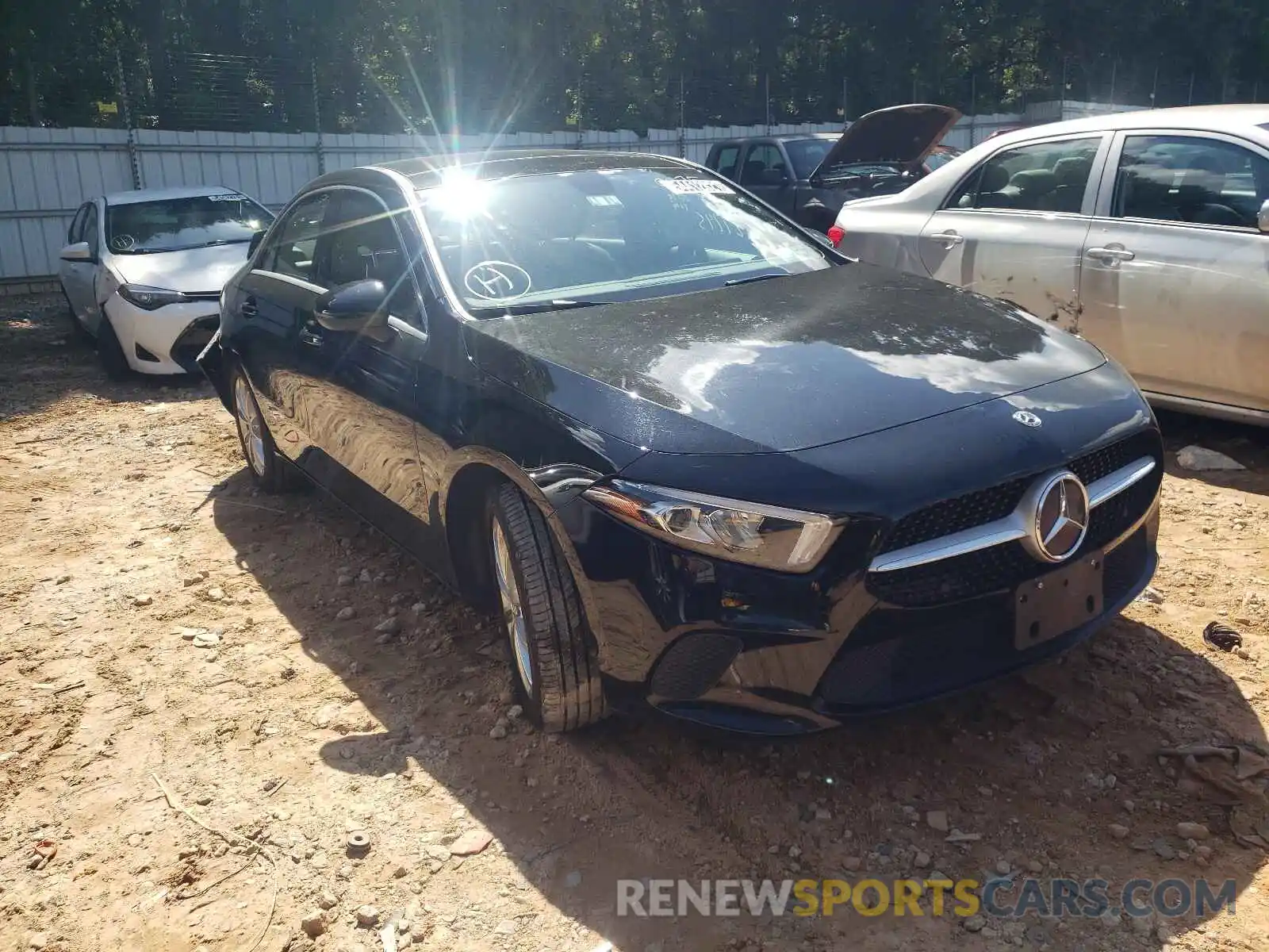 1 Photograph of a damaged car WDD3G4FB4KW019875 MERCEDES-BENZ A-CLASS 2019