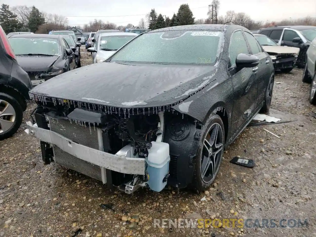 2 Photograph of a damaged car WDD3G4FB4KW020041 MERCEDES-BENZ A-CLASS 2019