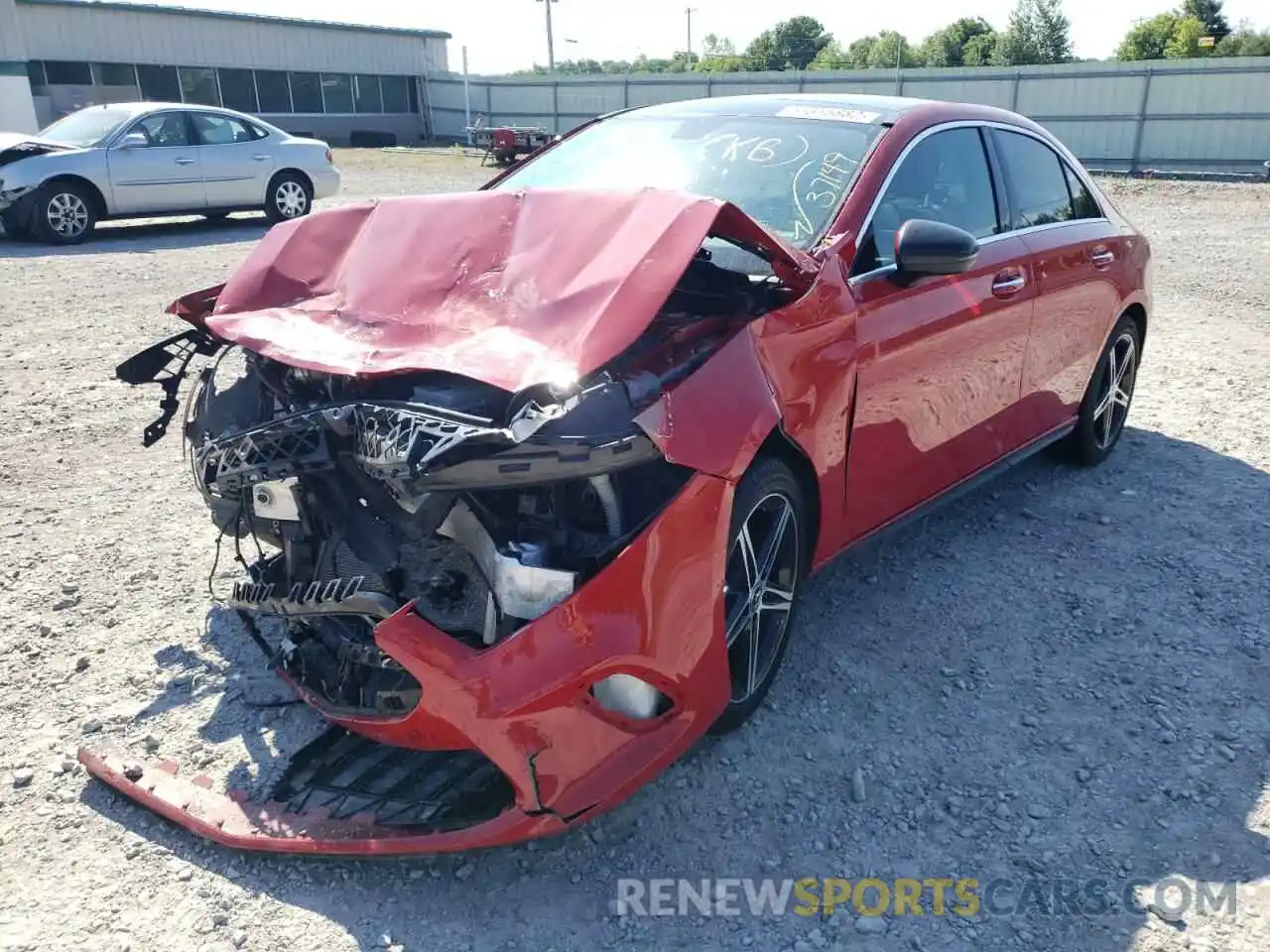 2 Photograph of a damaged car WDD3G4FB4KW020458 MERCEDES-BENZ A-CLASS 2019