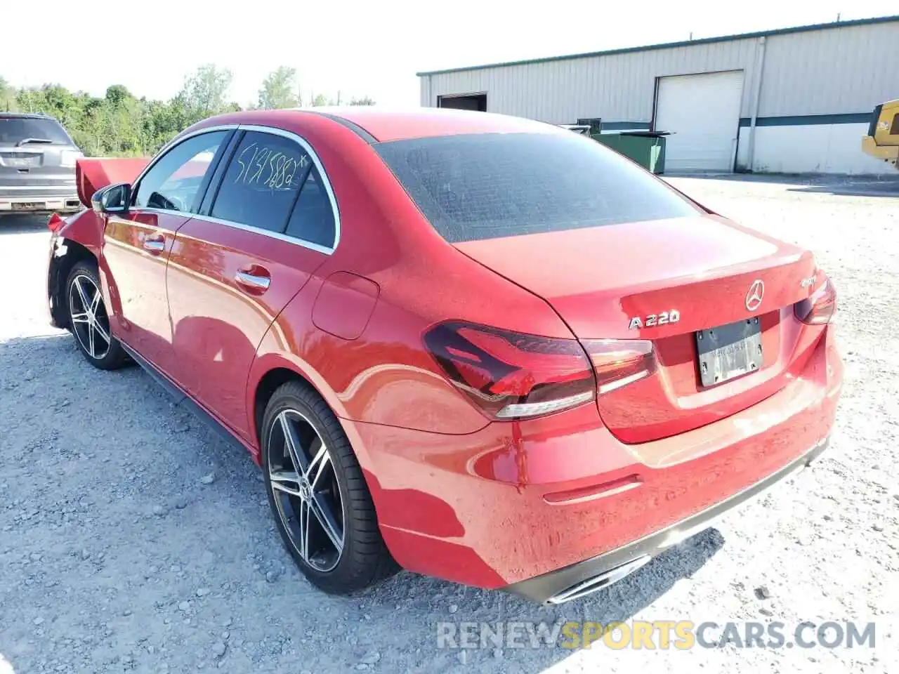 3 Photograph of a damaged car WDD3G4FB4KW020458 MERCEDES-BENZ A-CLASS 2019