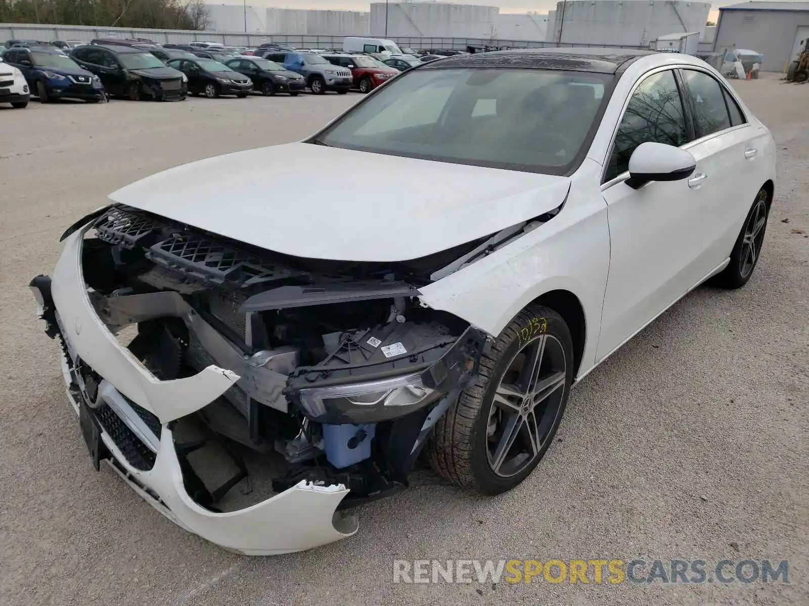 2 Photograph of a damaged car WDD3G4FB4KW022100 MERCEDES-BENZ A-CLASS 2019