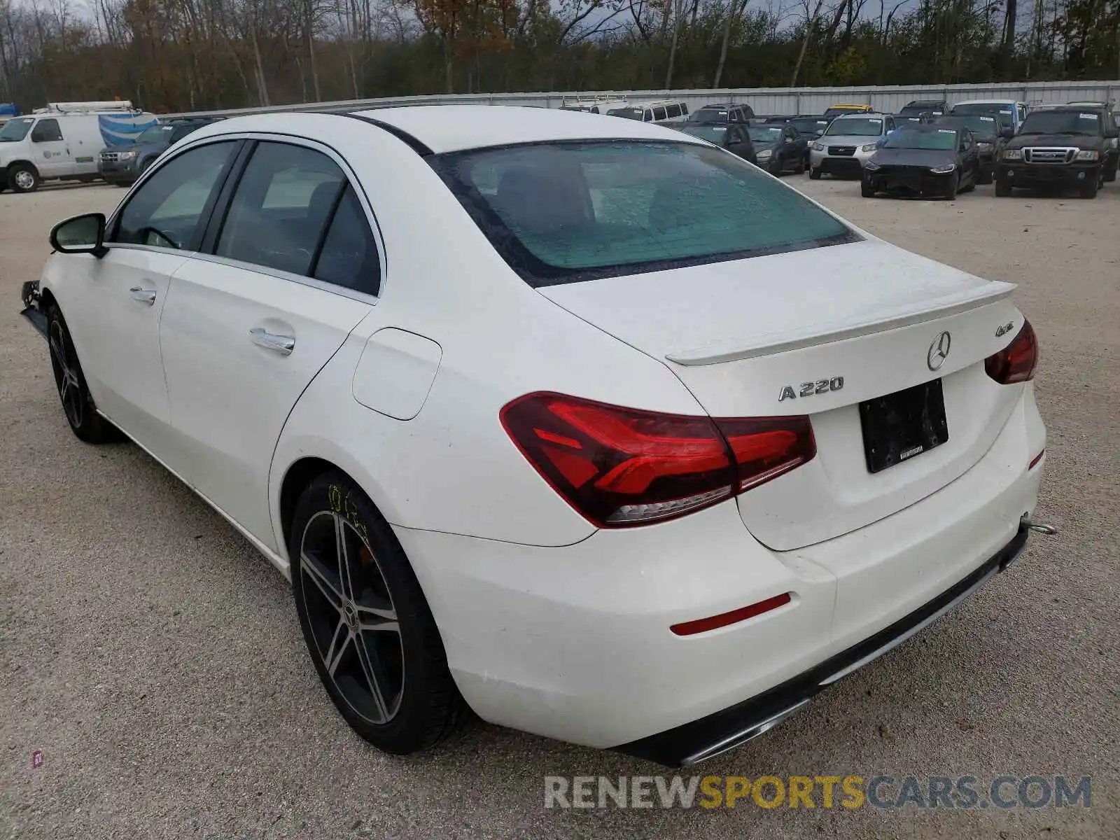 3 Photograph of a damaged car WDD3G4FB4KW022100 MERCEDES-BENZ A-CLASS 2019