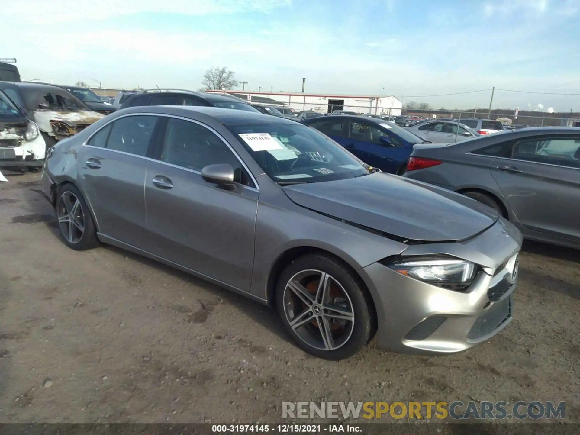 1 Photograph of a damaged car WDD3G4FB4KW022436 MERCEDES-BENZ A-CLASS 2019