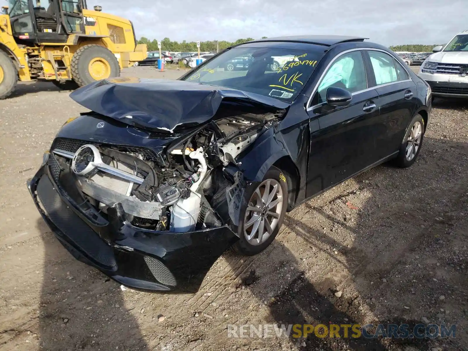 2 Photograph of a damaged car WDD3G4FB4KW026664 MERCEDES-BENZ A-CLASS 2019