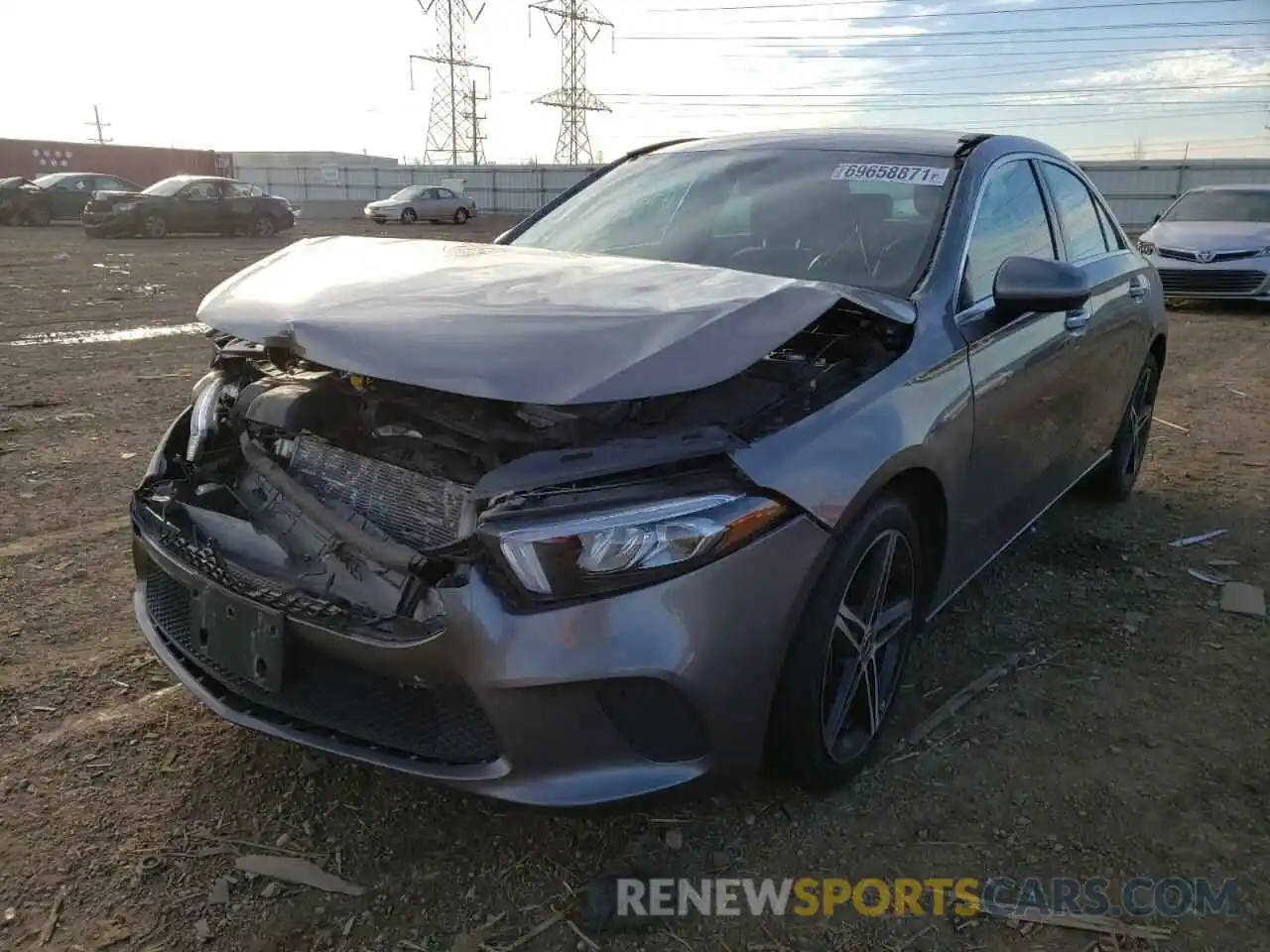 2 Photograph of a damaged car WDD3G4FB4KW033498 MERCEDES-BENZ A-CLASS 2019