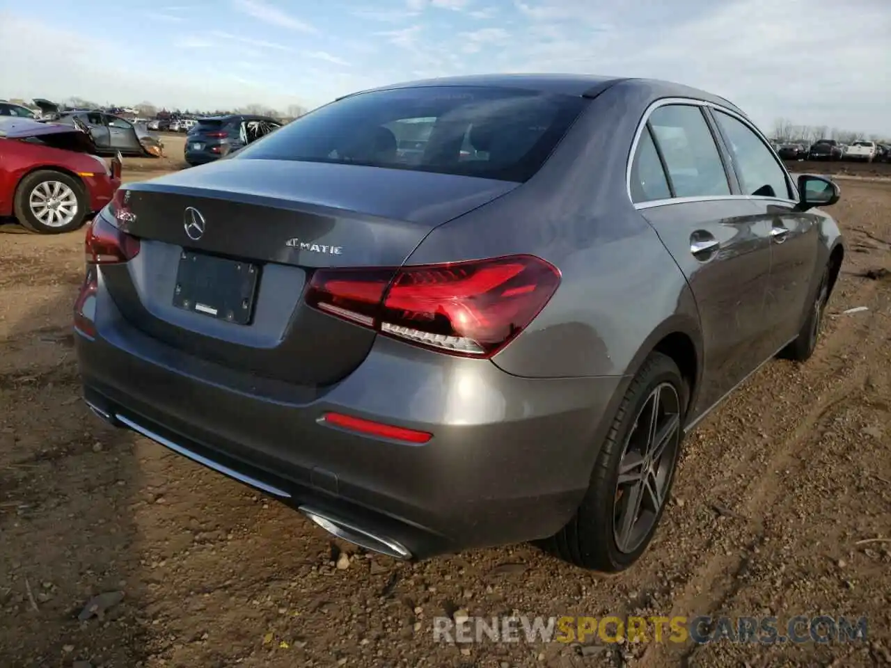 4 Photograph of a damaged car WDD3G4FB4KW033498 MERCEDES-BENZ A-CLASS 2019