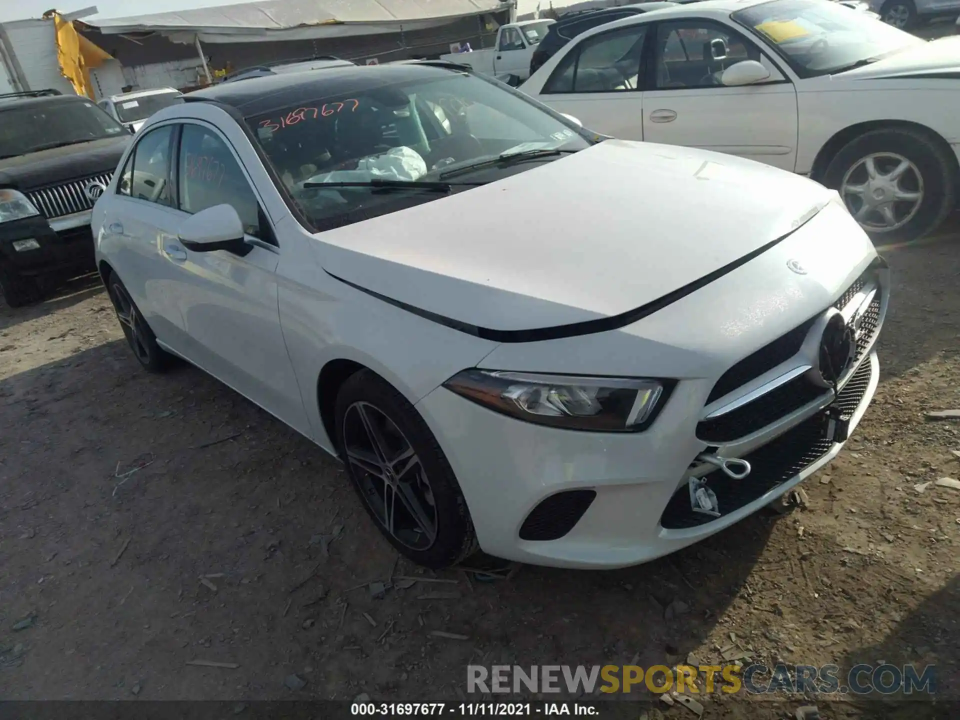 1 Photograph of a damaged car WDD3G4FB4KW034392 MERCEDES-BENZ A-CLASS 2019