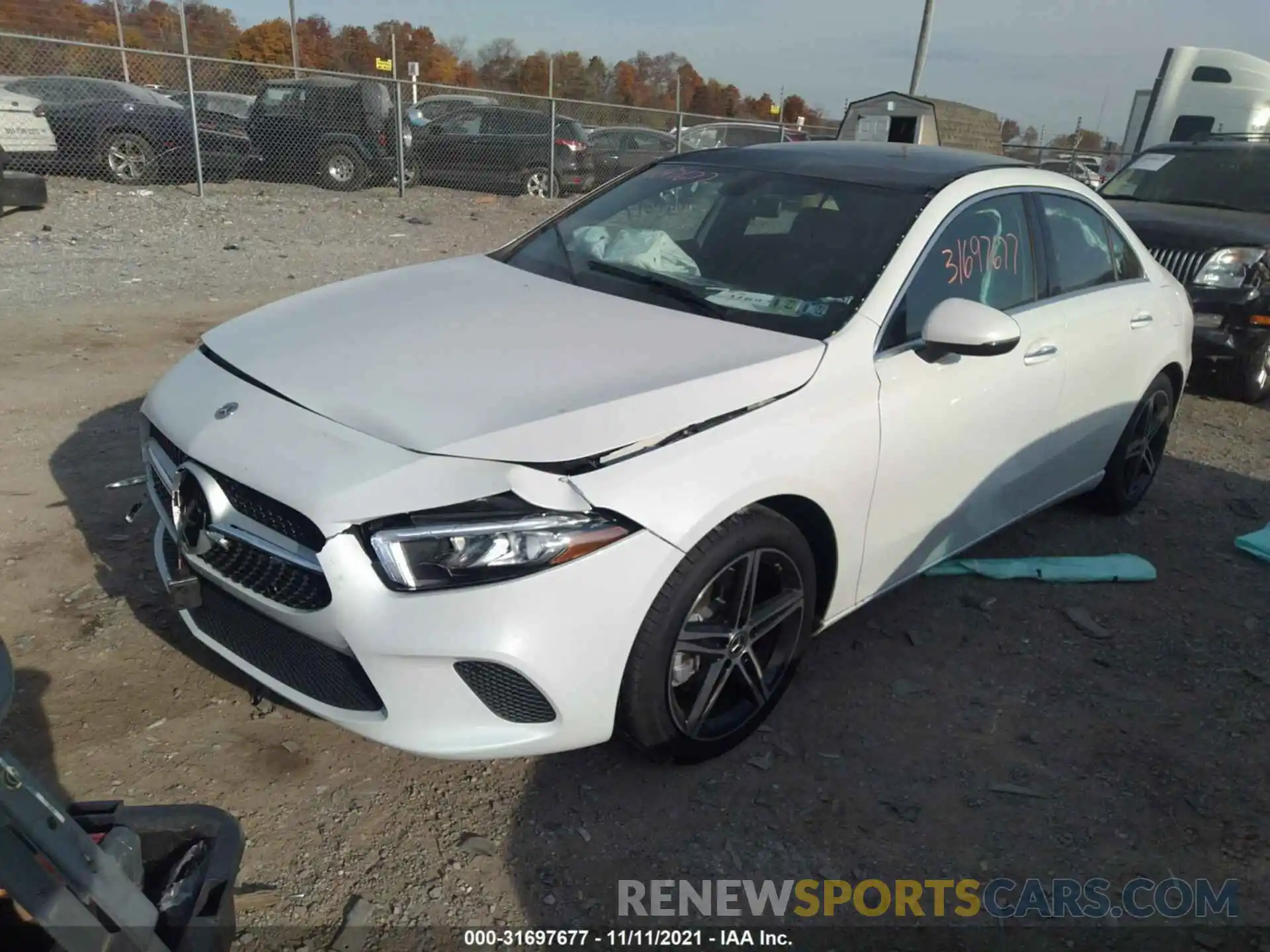 2 Photograph of a damaged car WDD3G4FB4KW034392 MERCEDES-BENZ A-CLASS 2019