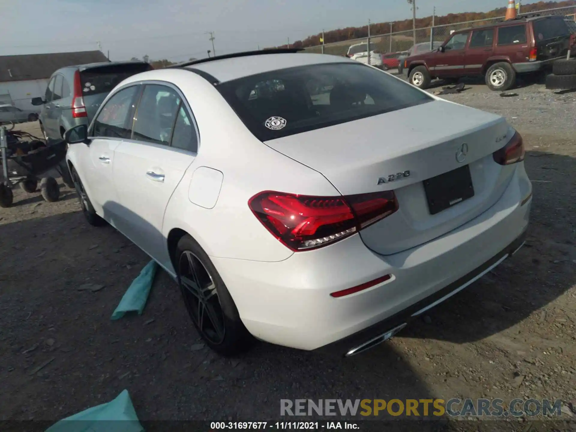 3 Photograph of a damaged car WDD3G4FB4KW034392 MERCEDES-BENZ A-CLASS 2019