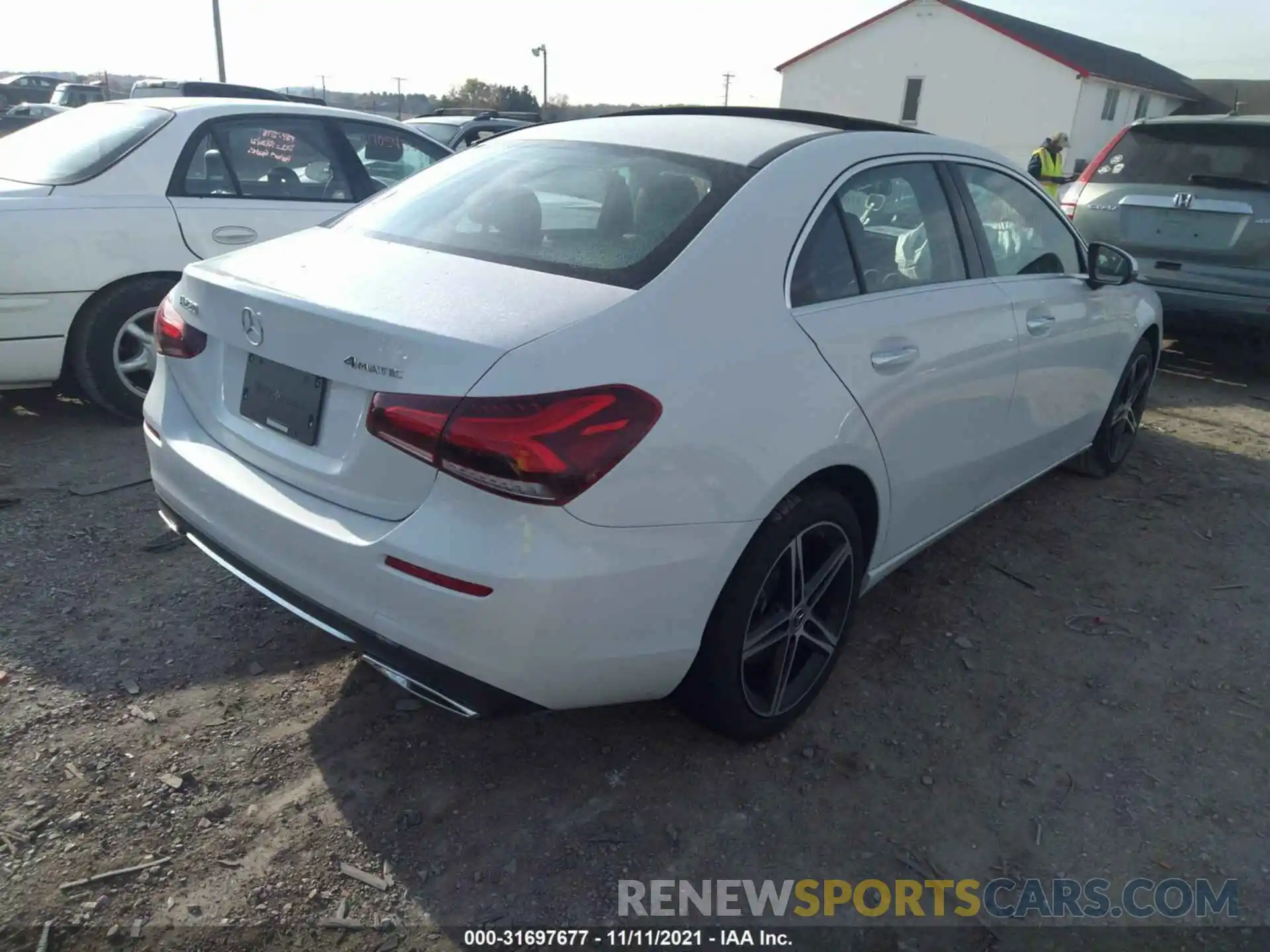 4 Photograph of a damaged car WDD3G4FB4KW034392 MERCEDES-BENZ A-CLASS 2019