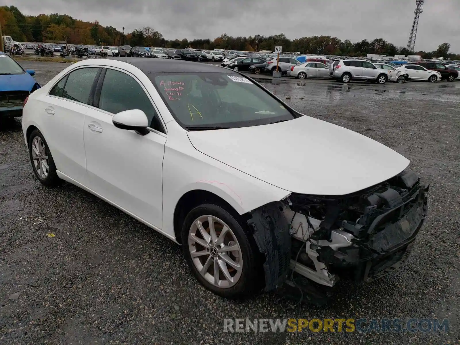 1 Photograph of a damaged car WDD3G4FB5KW001157 MERCEDES-BENZ A-CLASS 2019