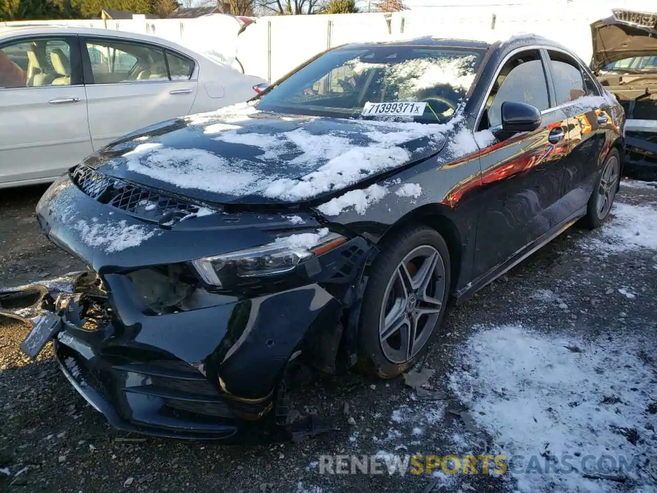 2 Photograph of a damaged car WDD3G4FB5KW005614 MERCEDES-BENZ A-CLASS 2019