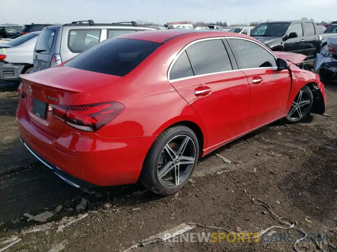 3 Photograph of a damaged car WDD3G4FB5KW020419 MERCEDES-BENZ A-CLASS 2019