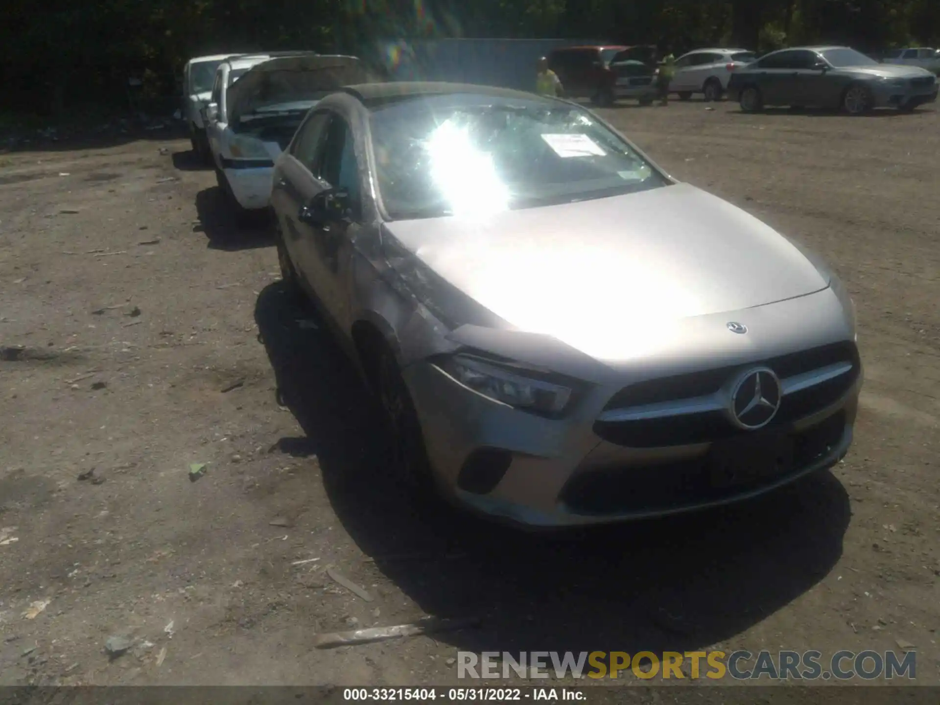 1 Photograph of a damaged car WDD3G4FB5KW022154 MERCEDES-BENZ A-CLASS 2019