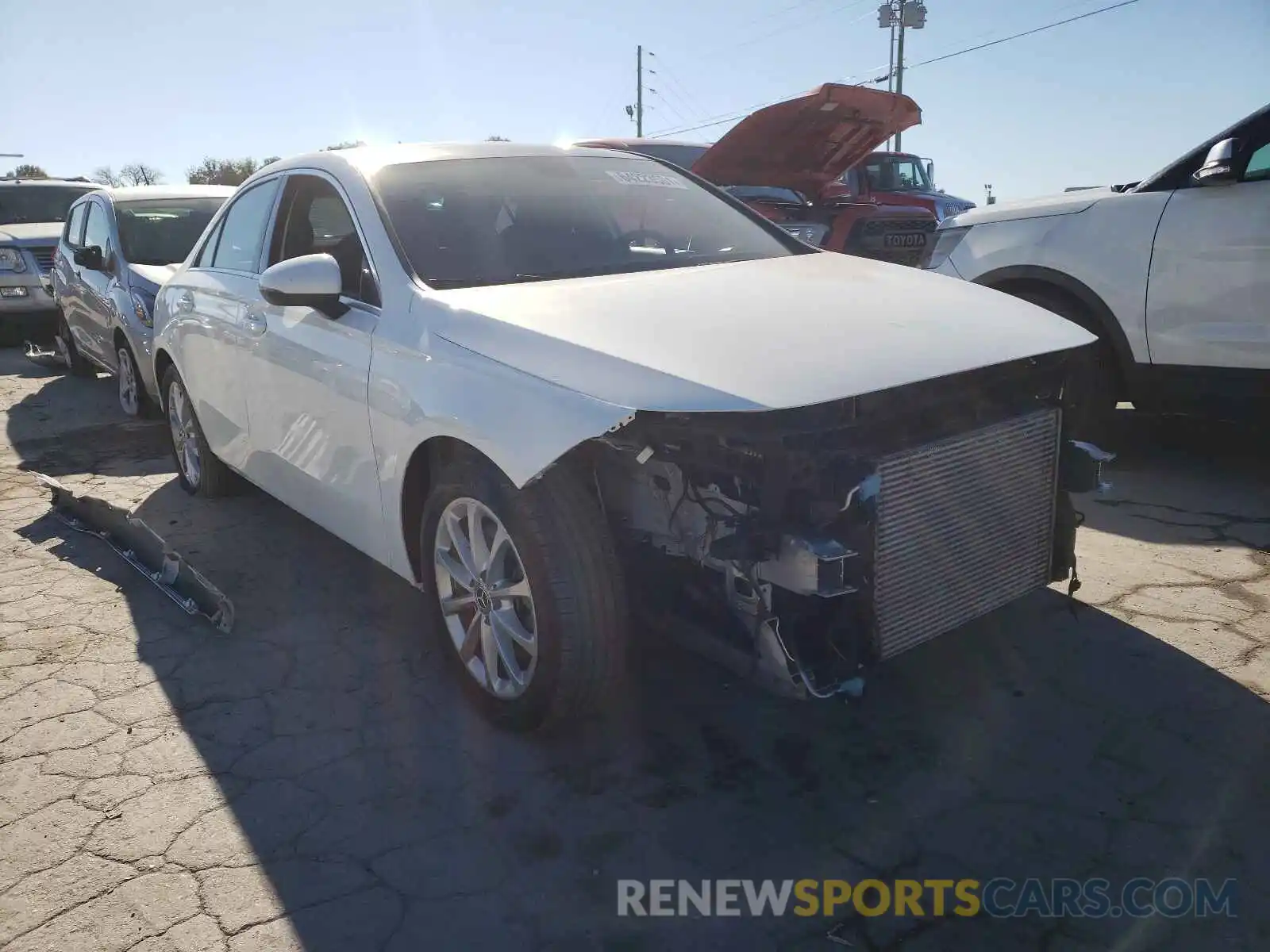 1 Photograph of a damaged car WDD3G4FB5KW026821 MERCEDES-BENZ A-CLASS 2019