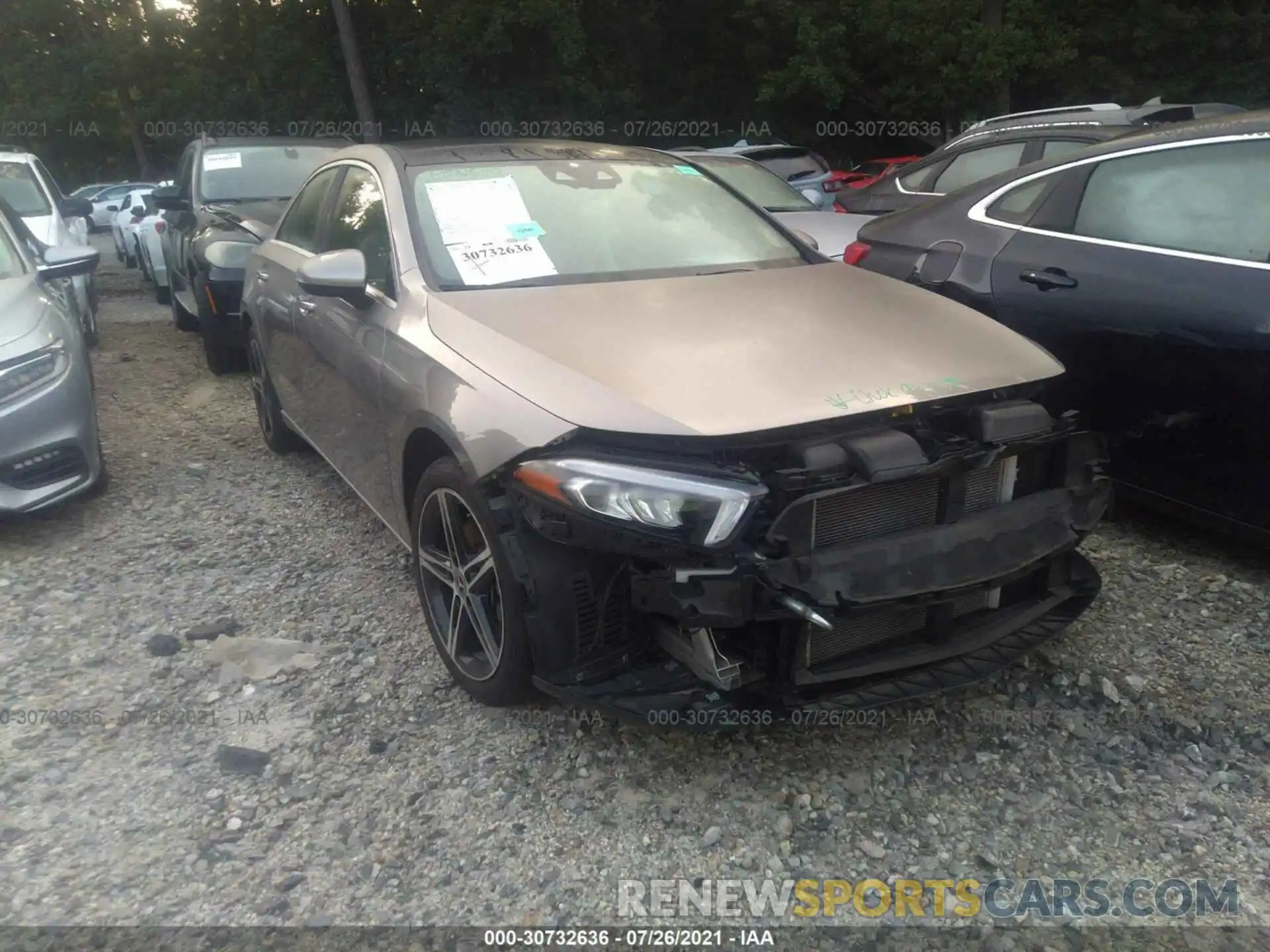 1 Photograph of a damaged car WDD3G4FB6KW000986 MERCEDES-BENZ A-CLASS 2019