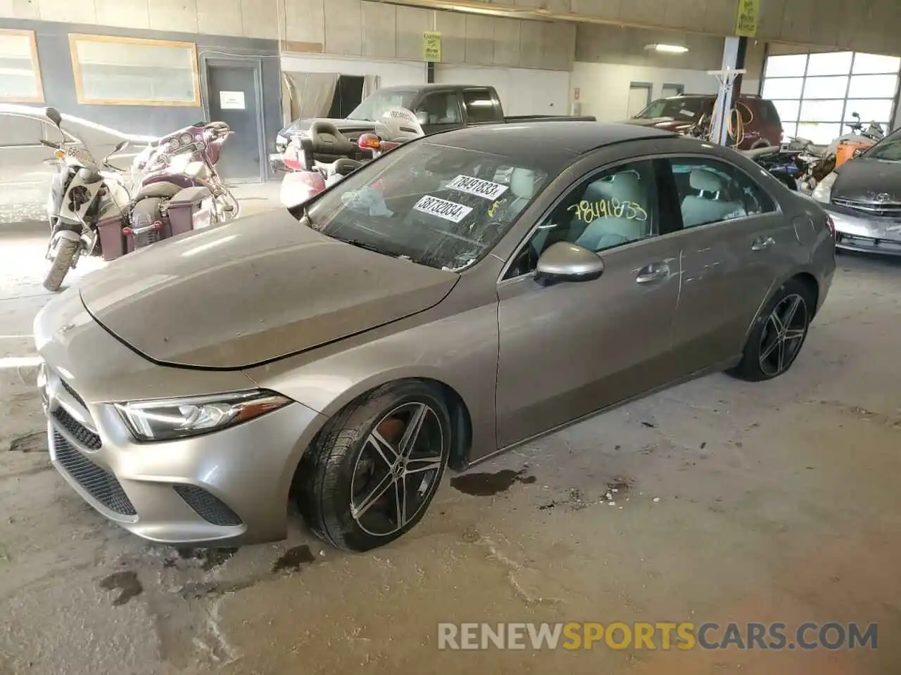 1 Photograph of a damaged car WDD3G4FB6KW002155 MERCEDES-BENZ A-CLASS 2019