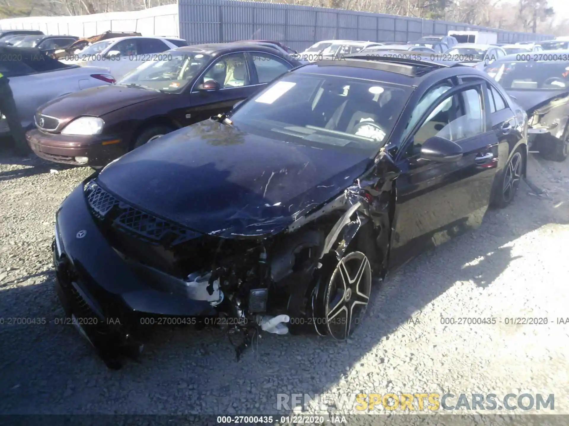 2 Photograph of a damaged car WDD3G4FB6KW017500 MERCEDES-BENZ A-CLASS 2019