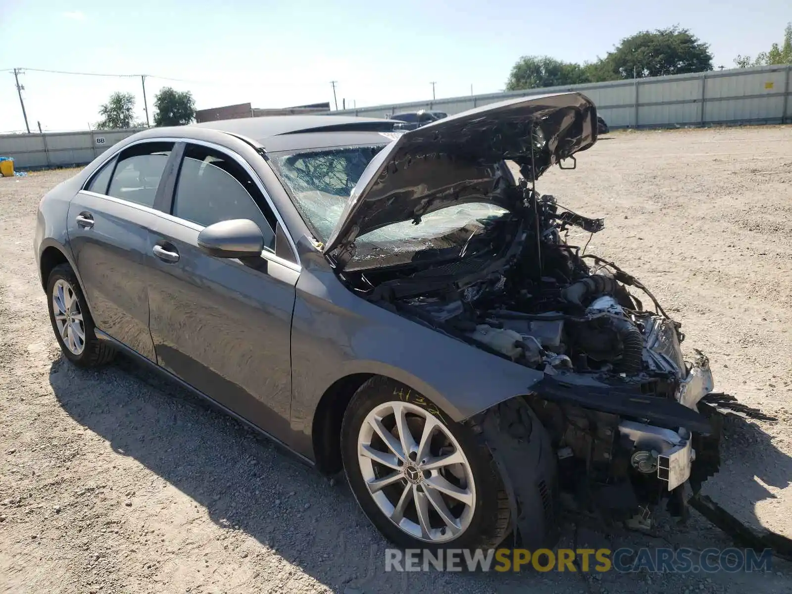 1 Photograph of a damaged car WDD3G4FB6KW018873 MERCEDES-BENZ A-CLASS 2019