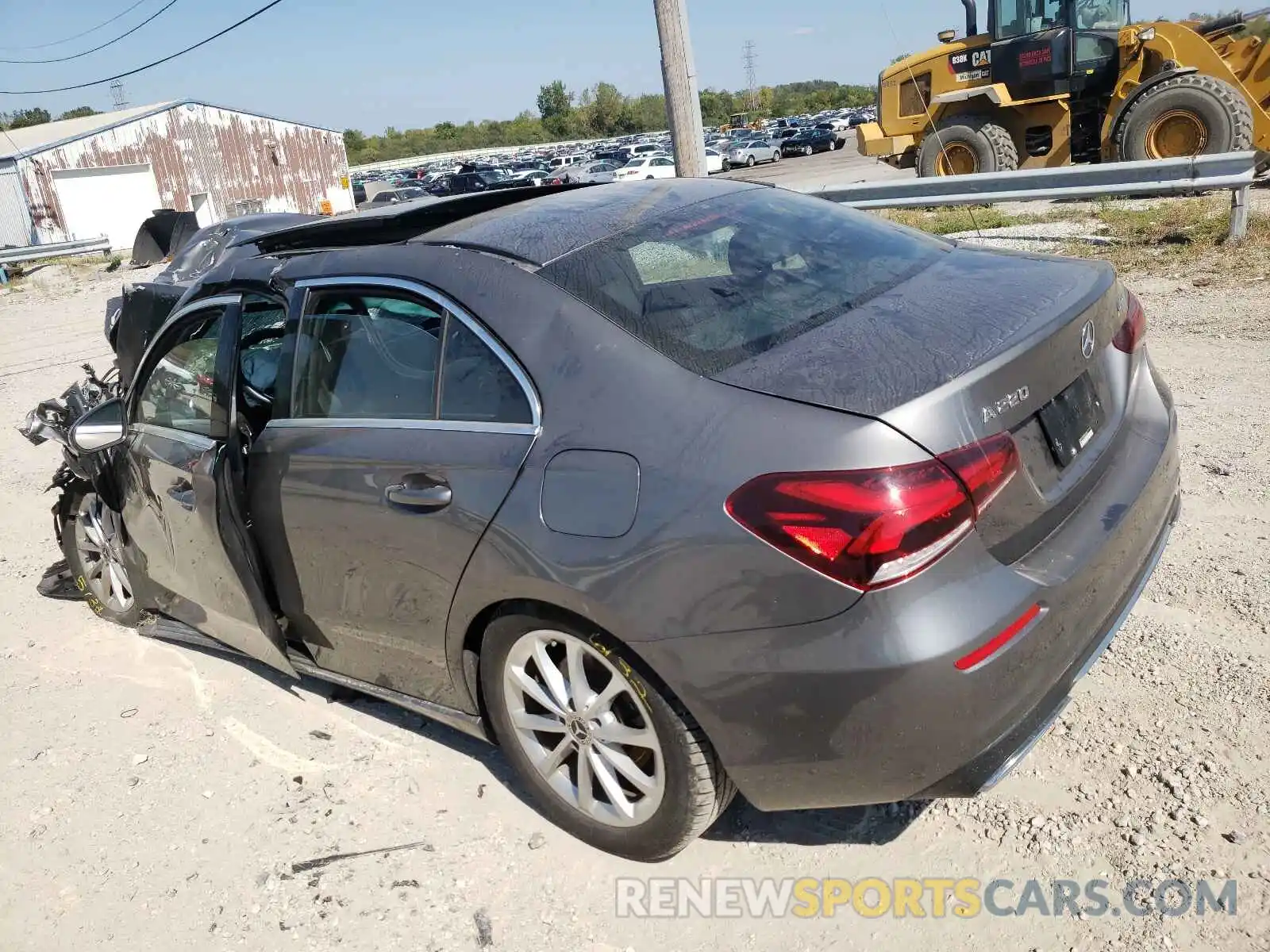 3 Photograph of a damaged car WDD3G4FB6KW018873 MERCEDES-BENZ A-CLASS 2019